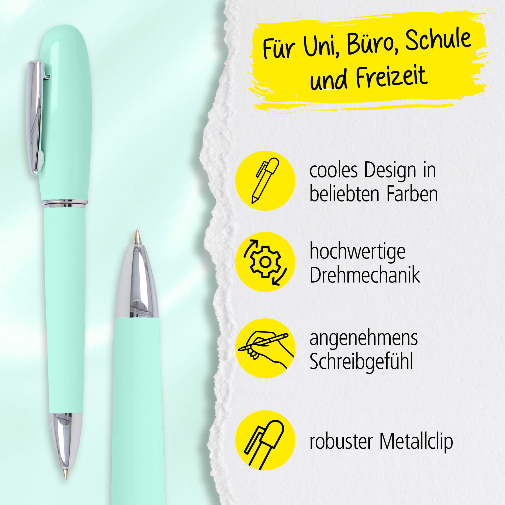 Kugelschreiber Highway Turquoise