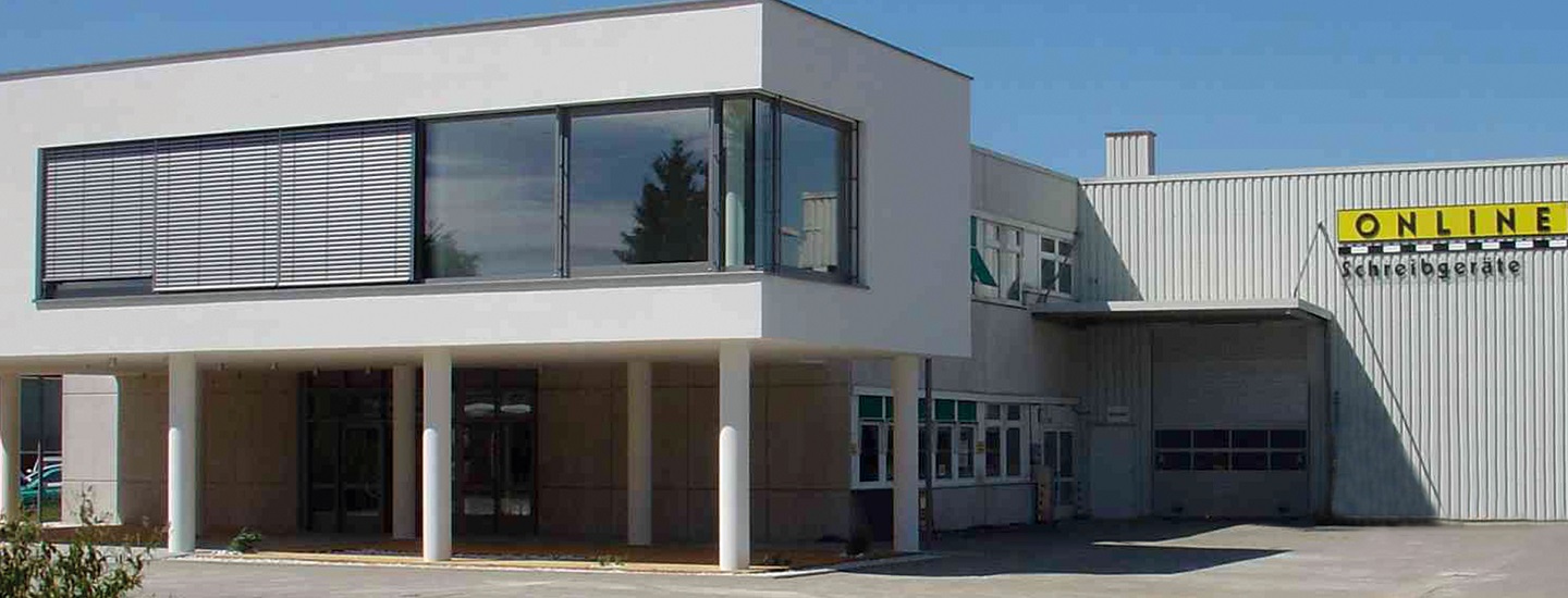 ONLINE Schreibgeräte GmbH in Neumarkt, Firmengebäude
