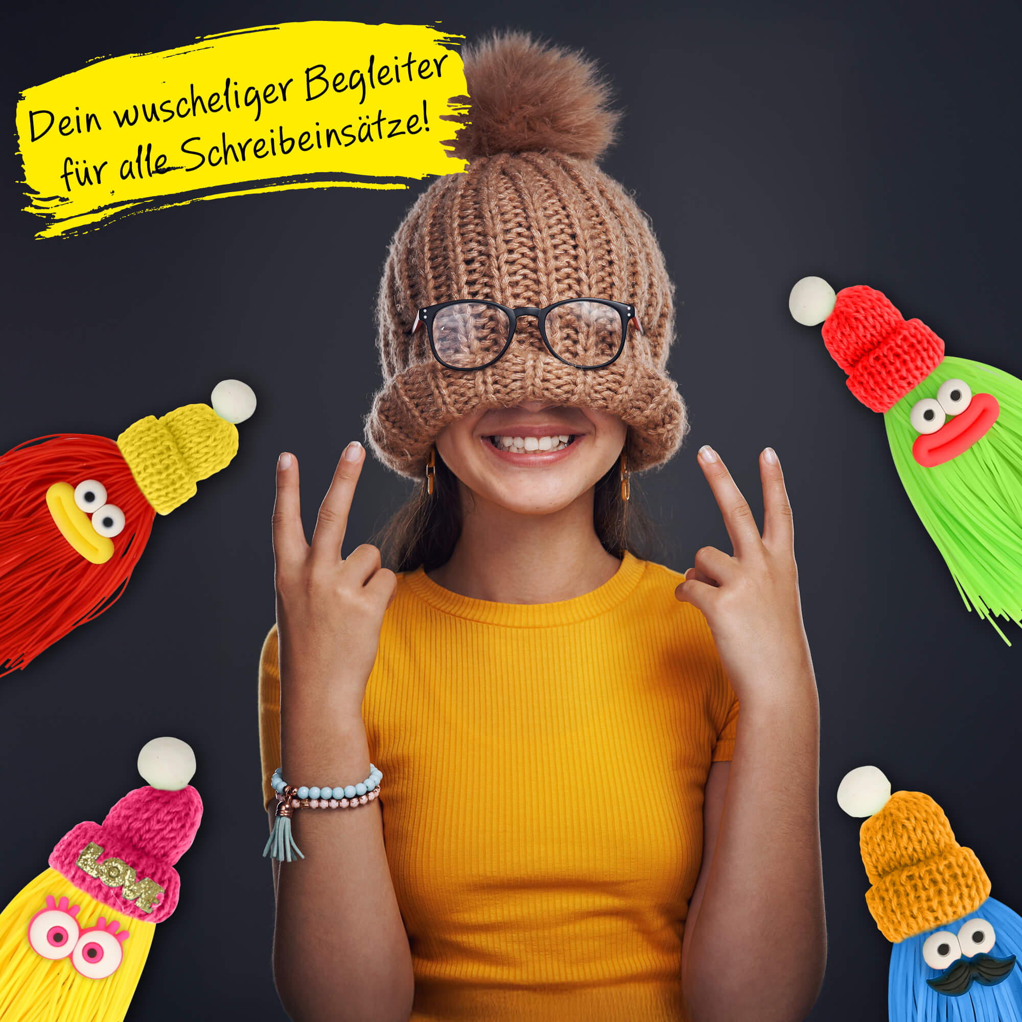 ONLINE Gelschreiber magiXX Hairy Friends Green