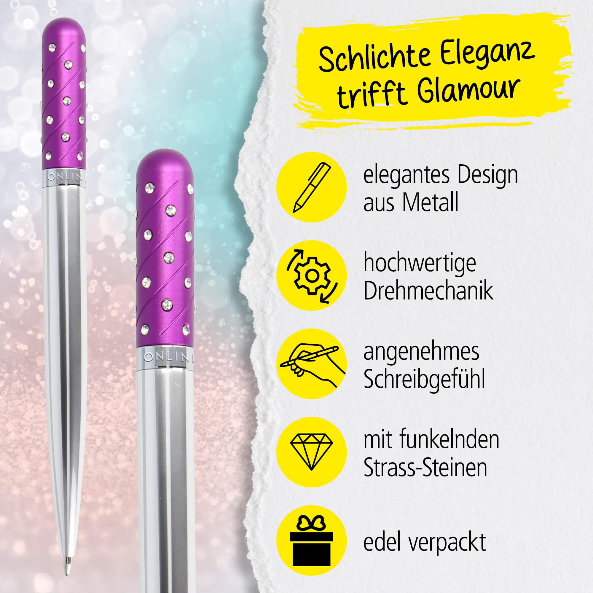 Crystal Pen Kugelschreiber Key Facts