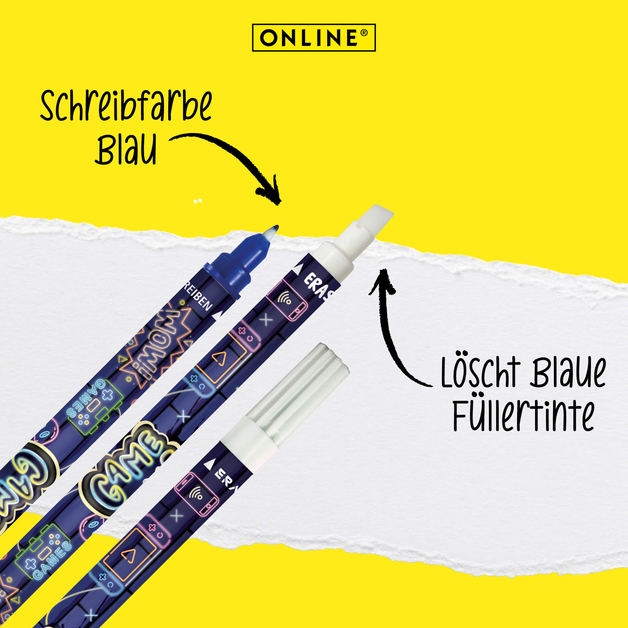 Vorteilspack Tintenlöscher Gaming, 6 Stück
