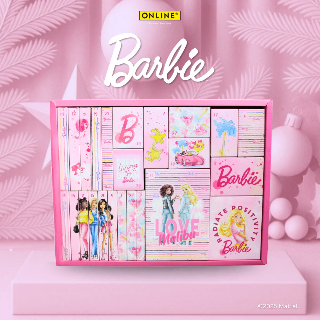 ONLINE Advent Calendar Barbie, creative calendar for girls & boys with more than 25 Barbie items ONLINE Advent Calendar Barbie, creative calendar for girls & boys with more than 25 Barbie items