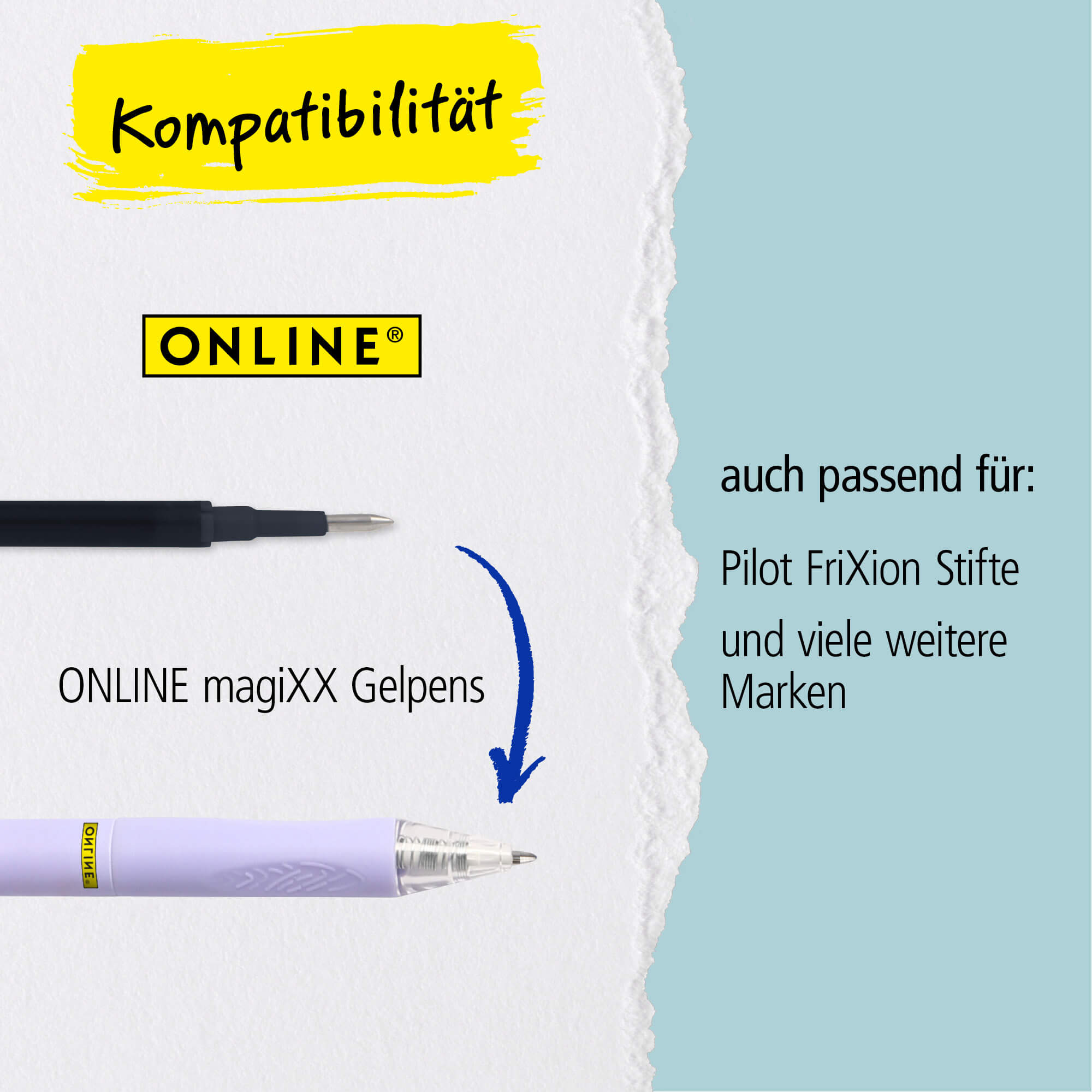 ONLINE Gelpen magiXX Design Fashion Girls, 3 Stk.