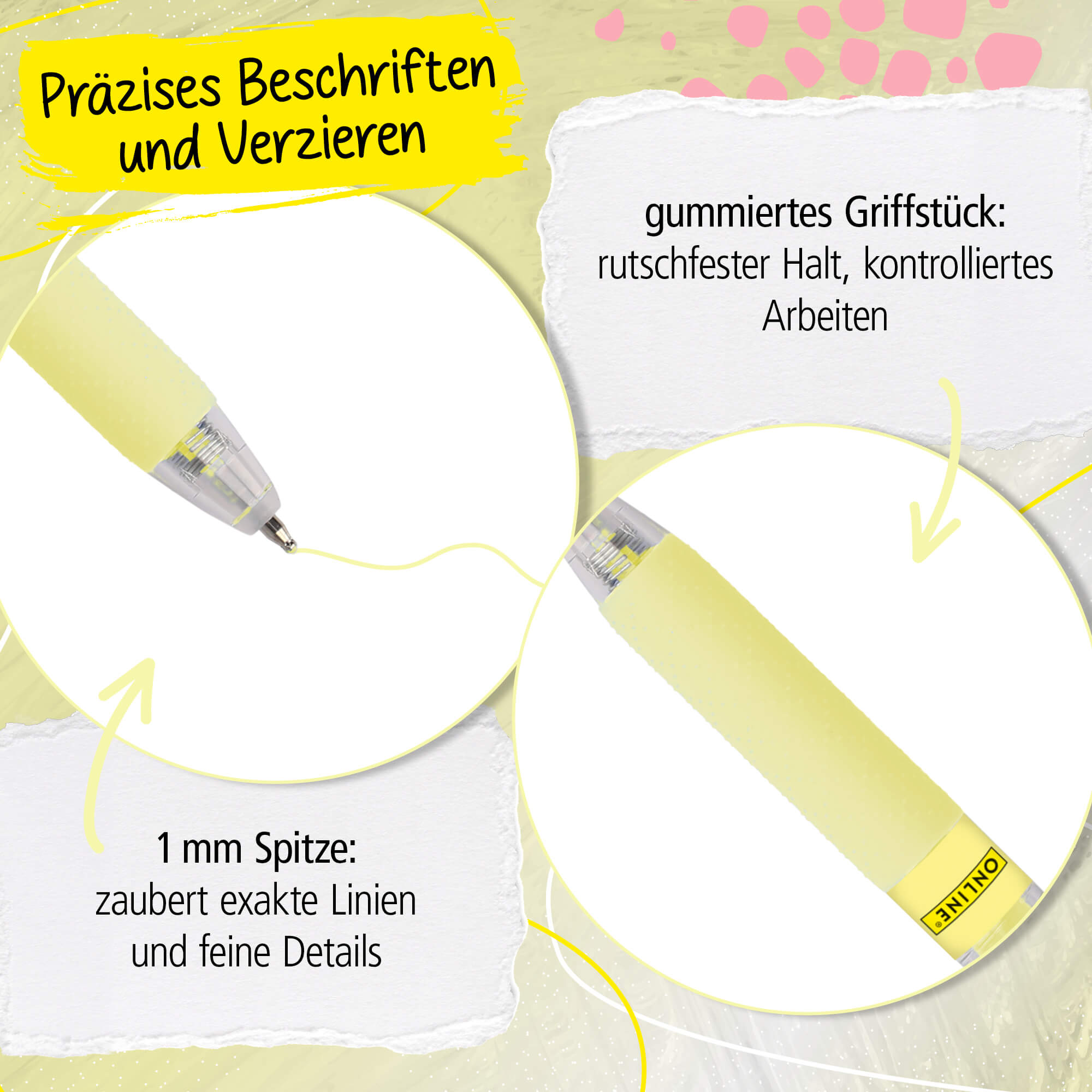 Acrylic Liner Yellow