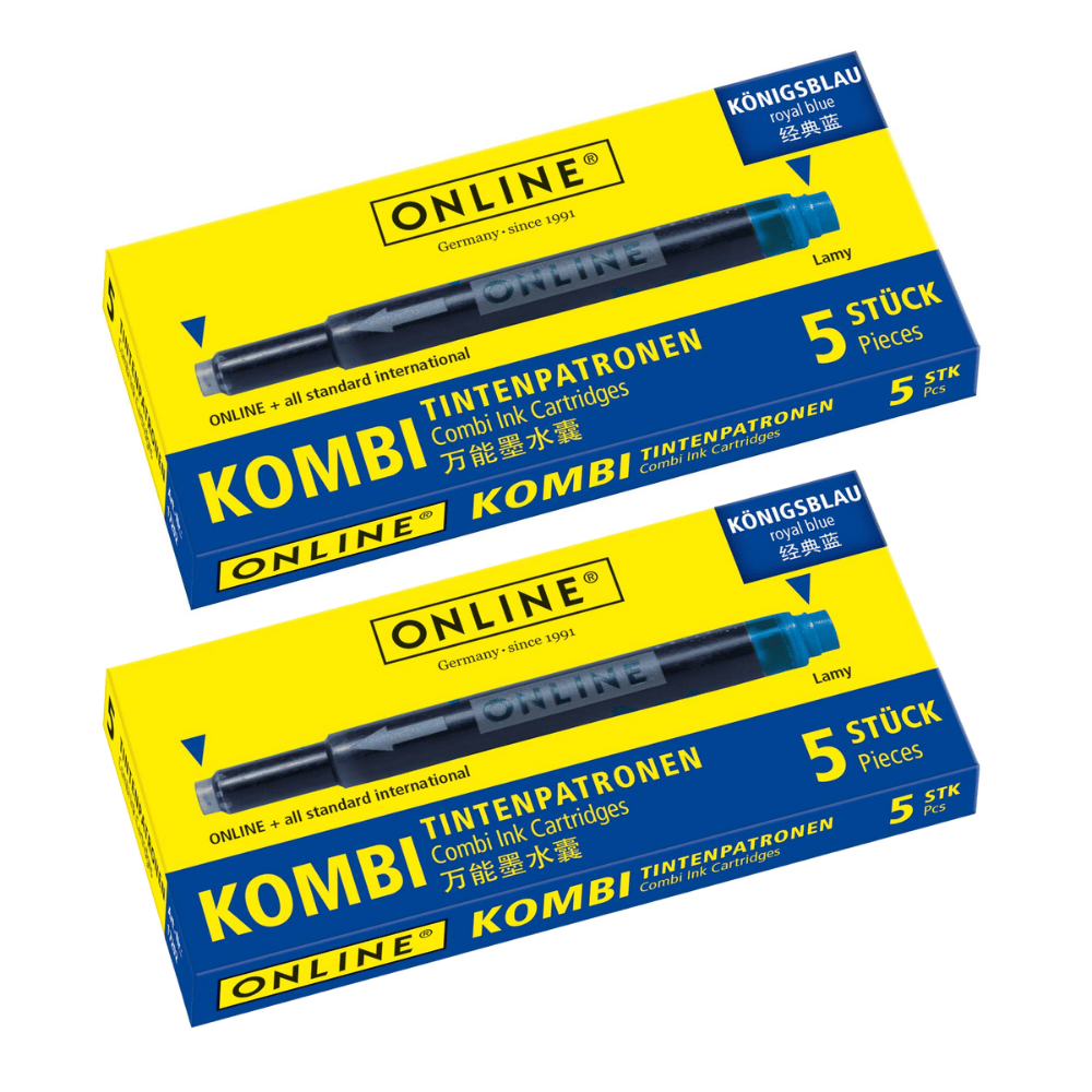 Combi Ink Cartridge Tintenpatrone Füller blau Online