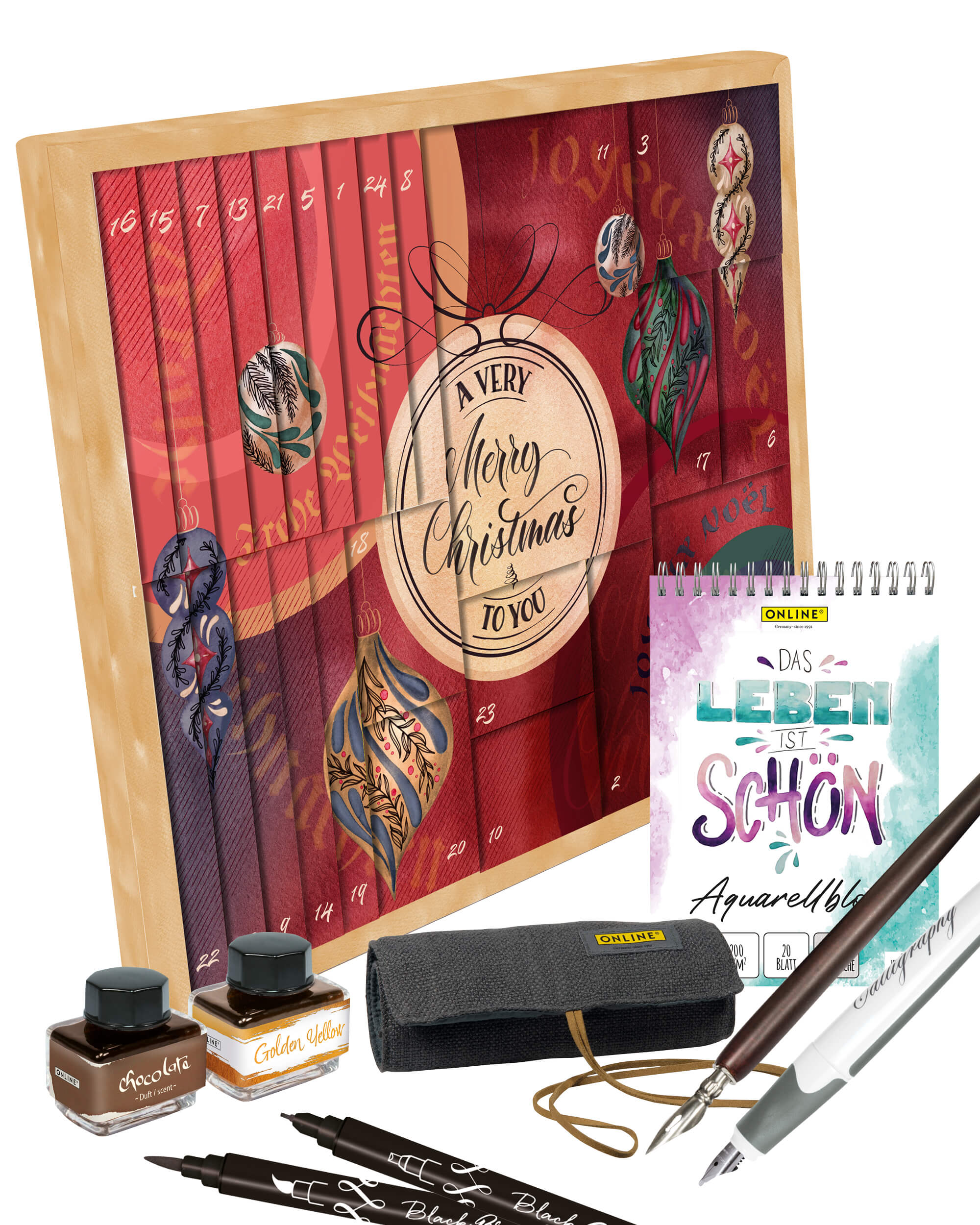 ONLINE Advent Calendar Calligraphy 2025