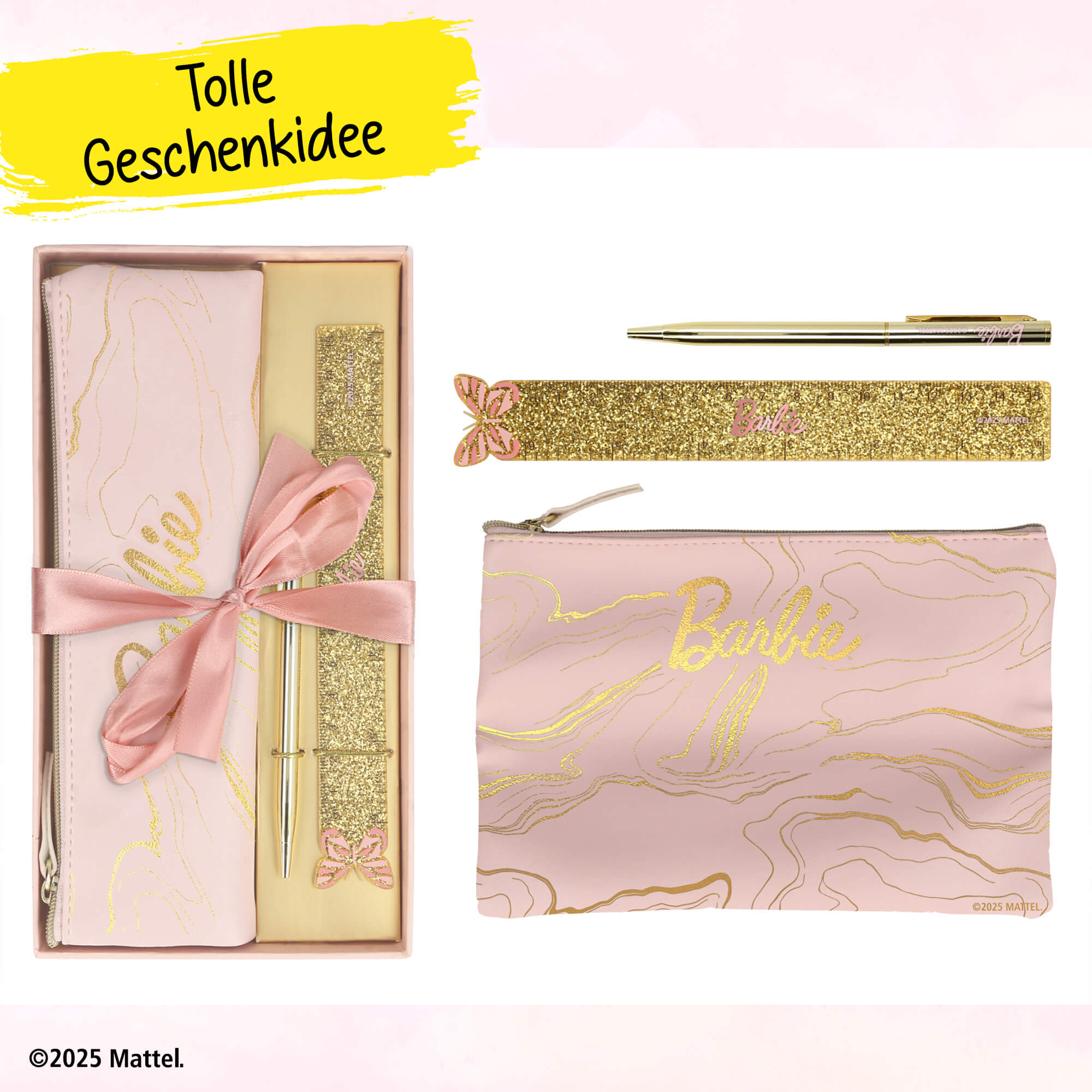Barbie Stationery Set Kugelschreiber