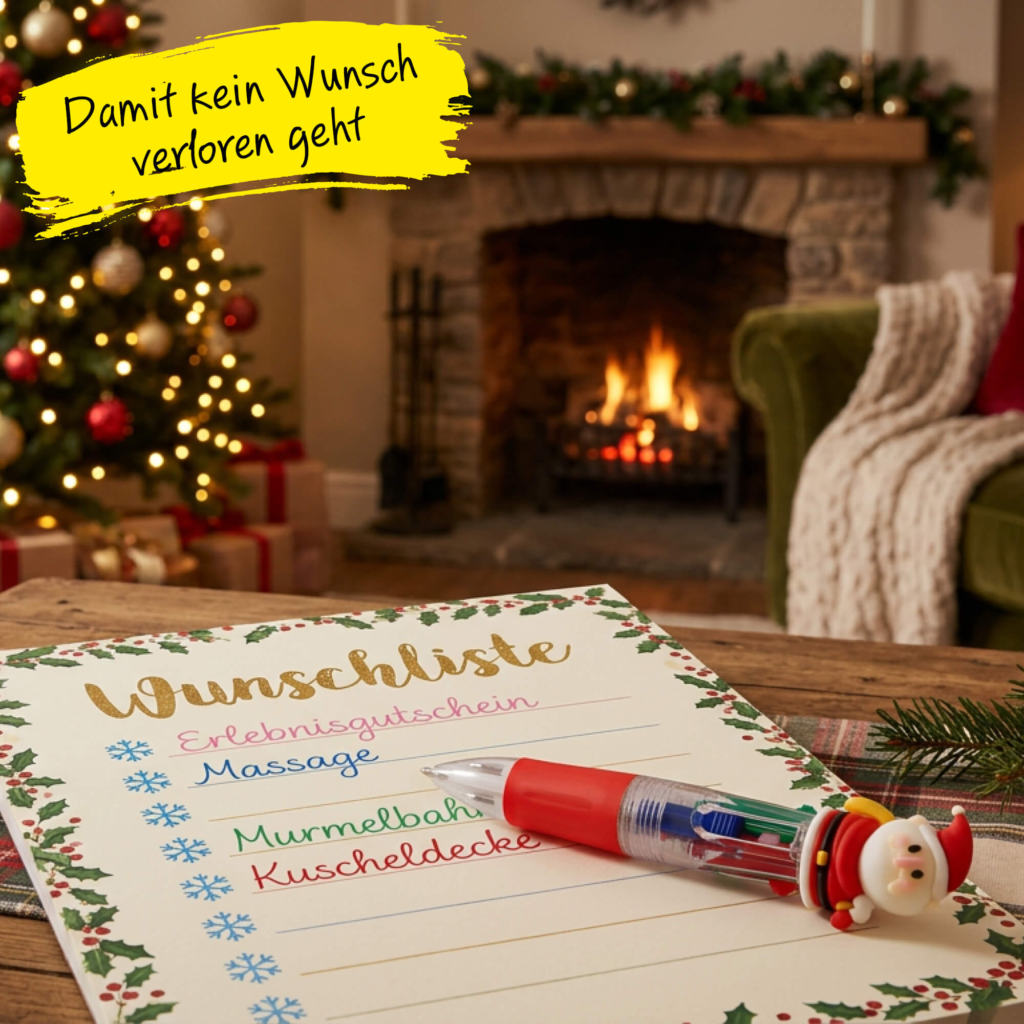 Mini Multipen Santa