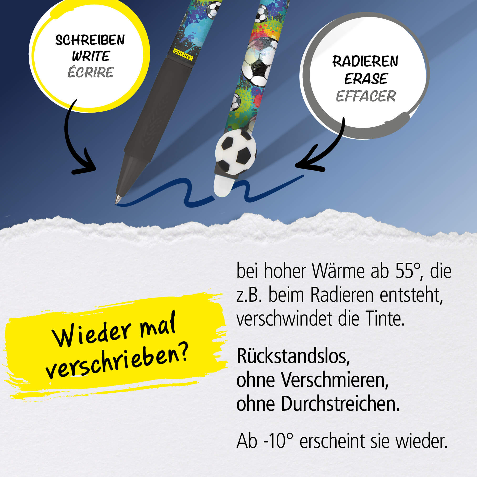 6er Pack Gelpen magiXX Boys gemischt