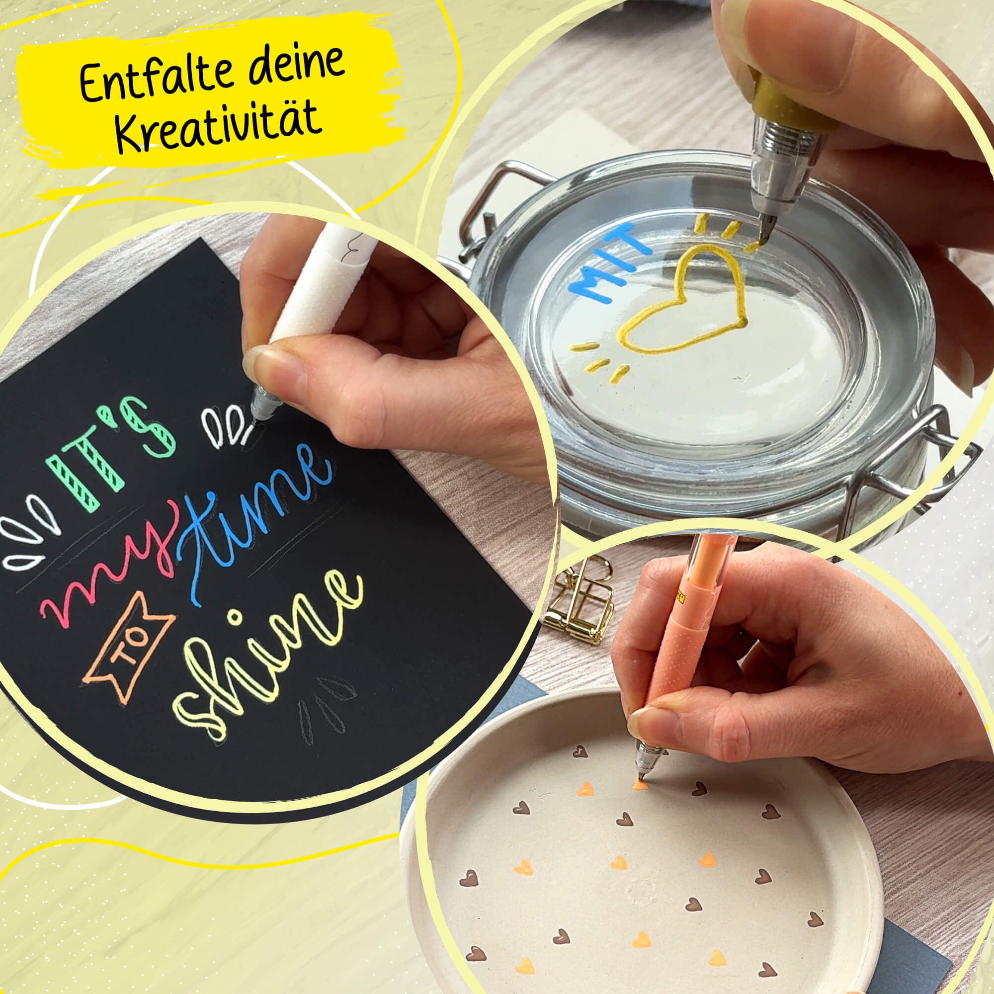 Acrylic Liner Yellow