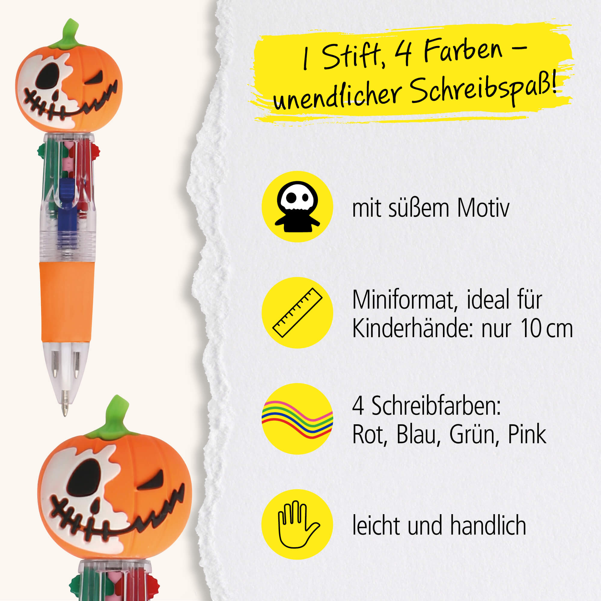 Mini Multipen Halloween Pumpkin