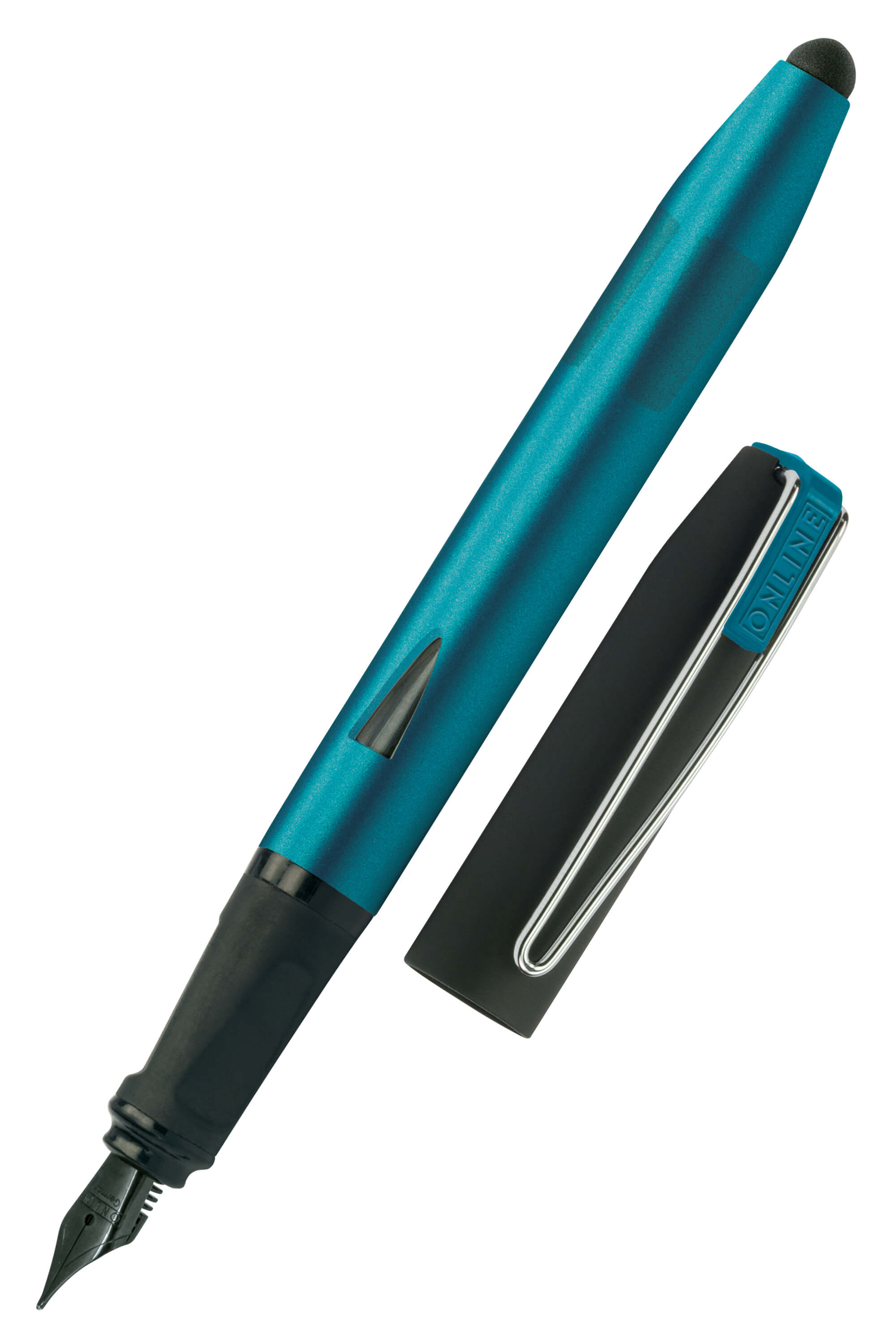 Fountain Pen Switch Plus Petrol, nib F (fine)