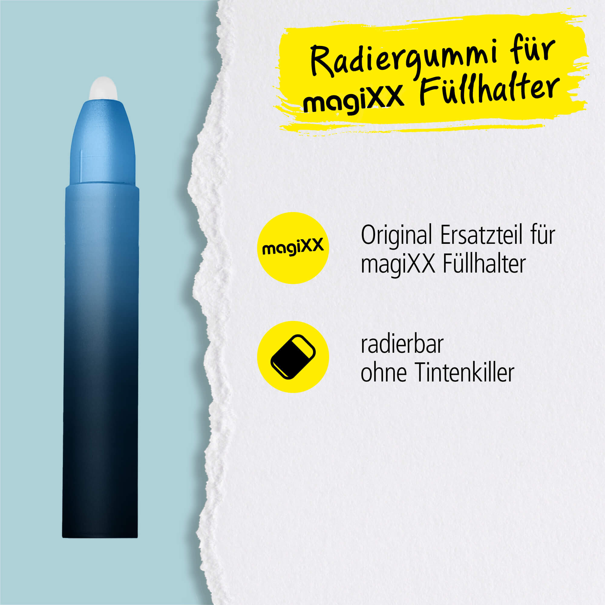 Ersatzschaft mit Radierer FH MagiXX