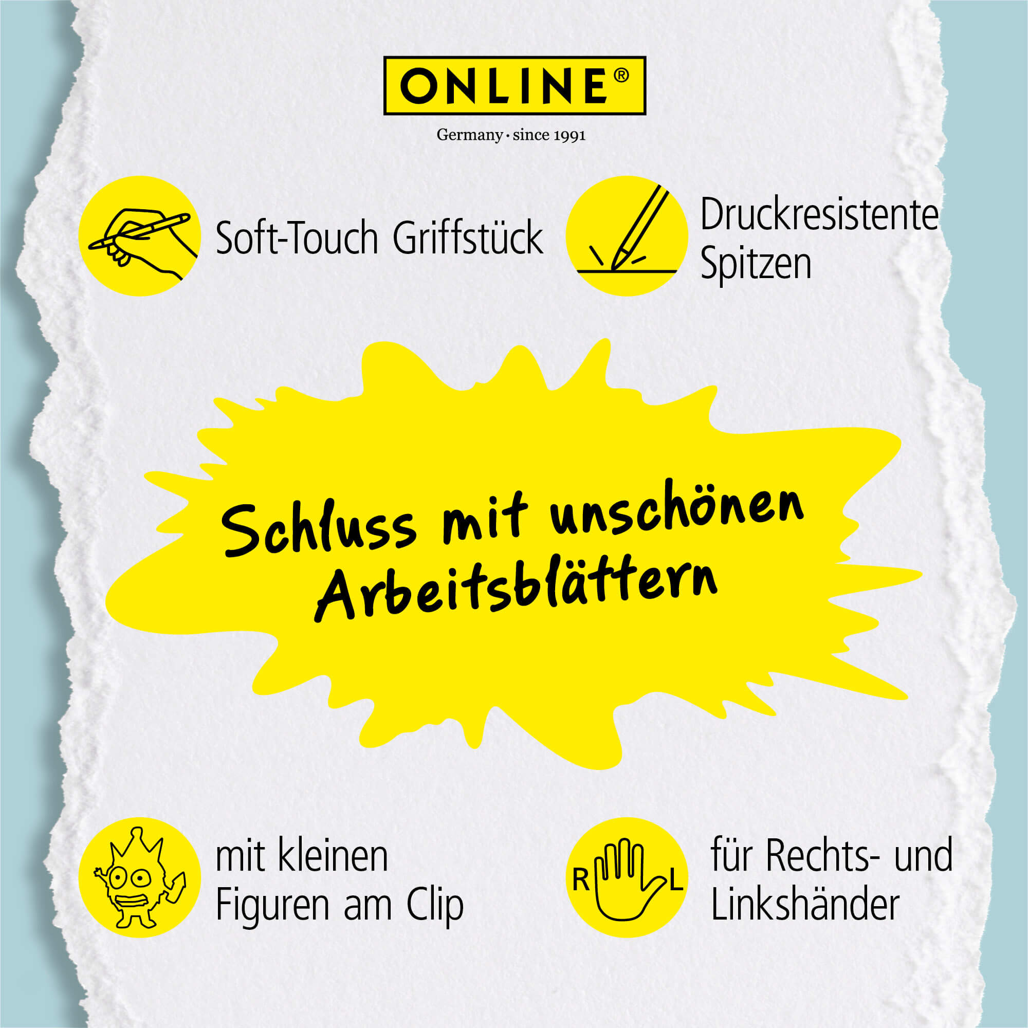 Radierbarer Gelschreiber magiXX Spin Music