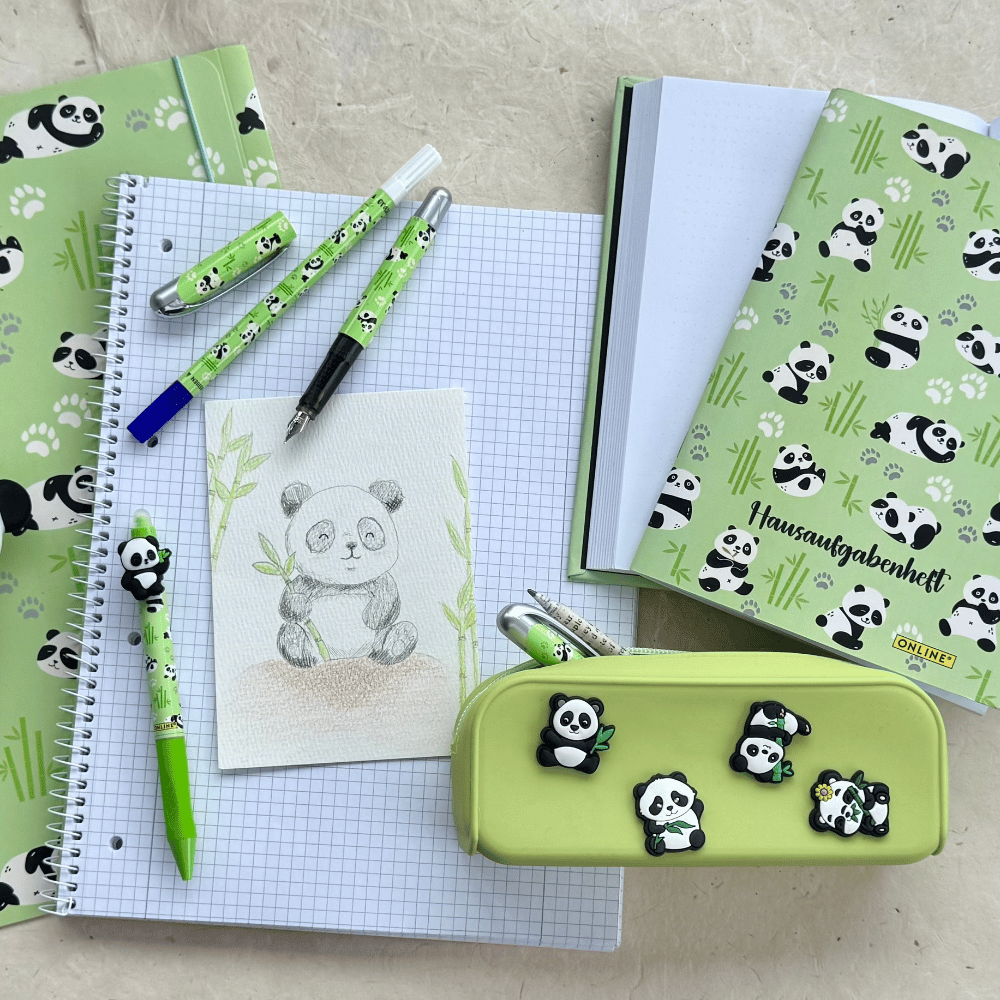 Gummizugmappe DIN A4 Panda