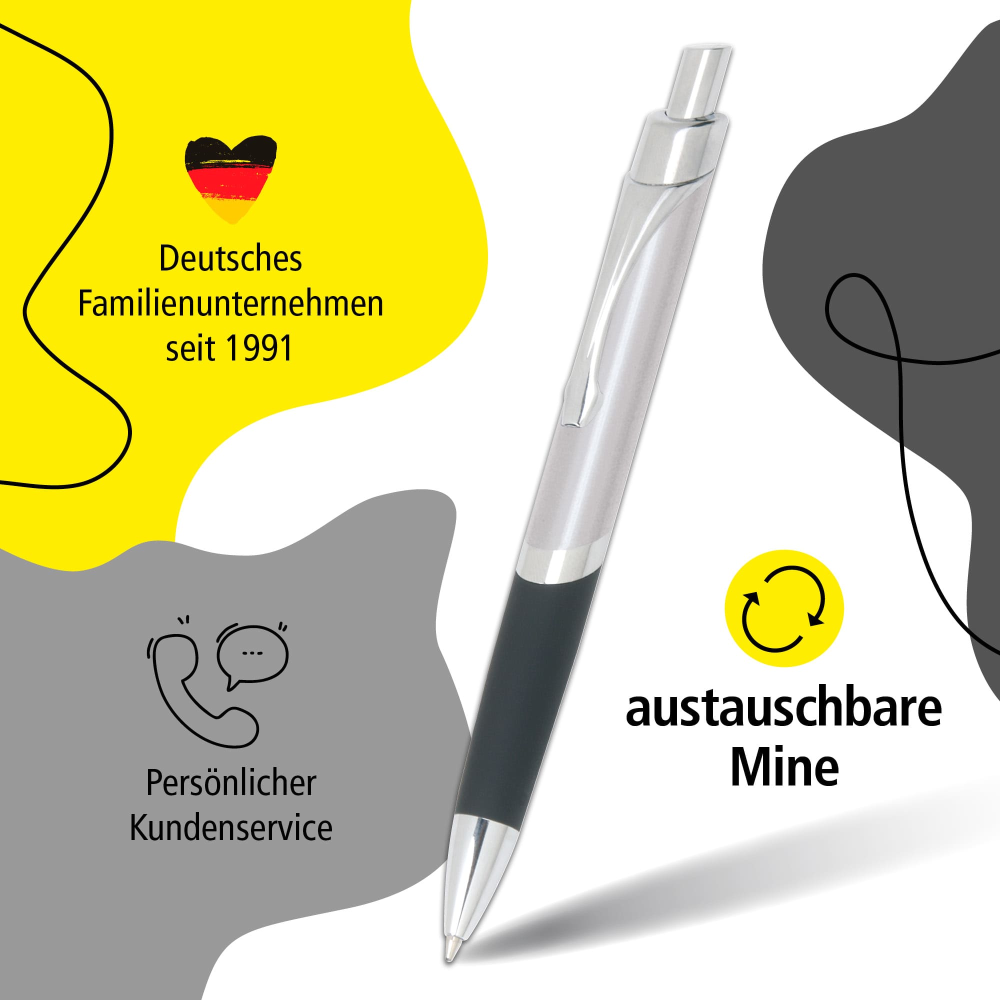 Retractable Ballpen Sporty