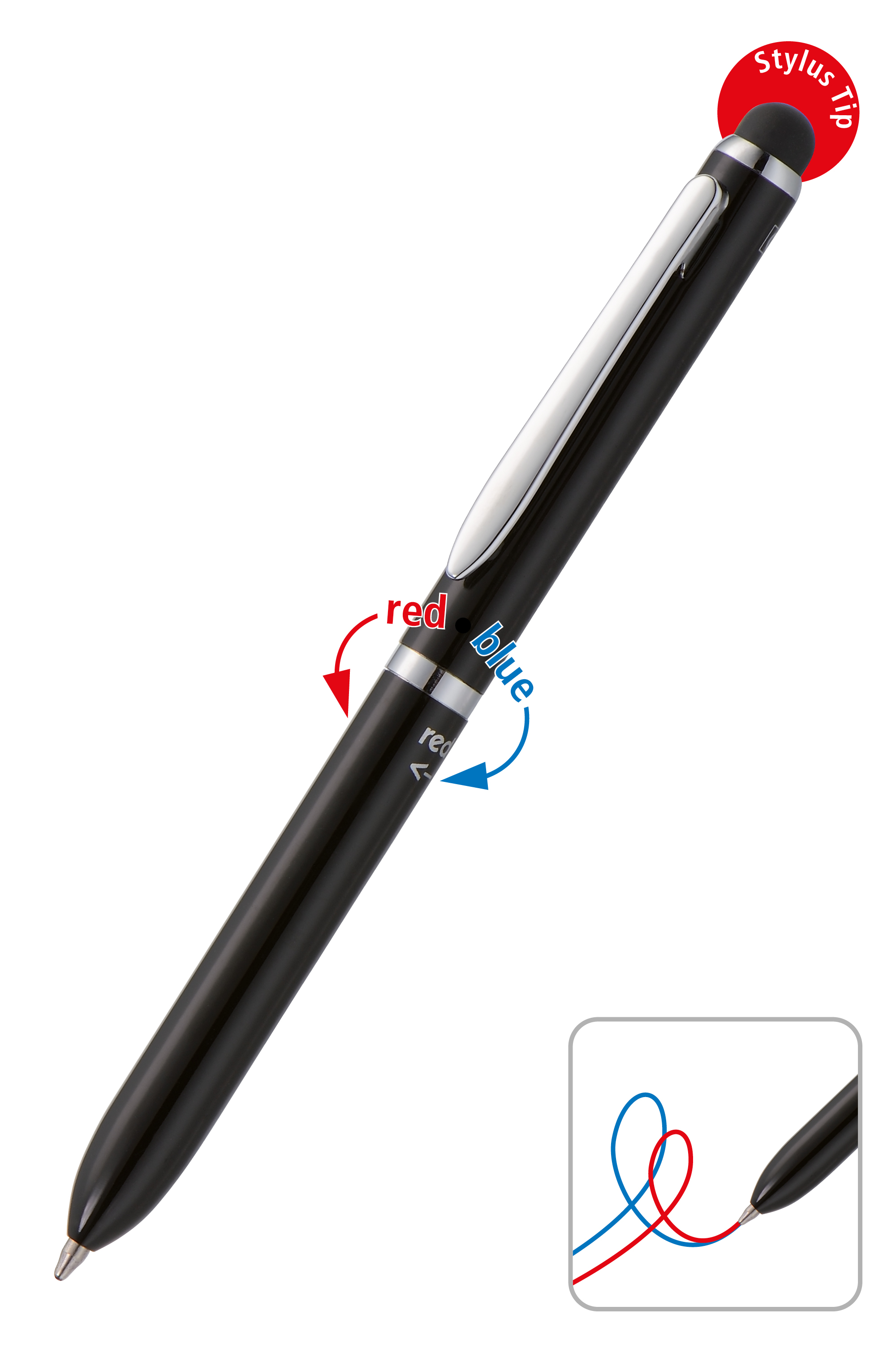 Ballpen 3-in-1 Multi Touch Pen