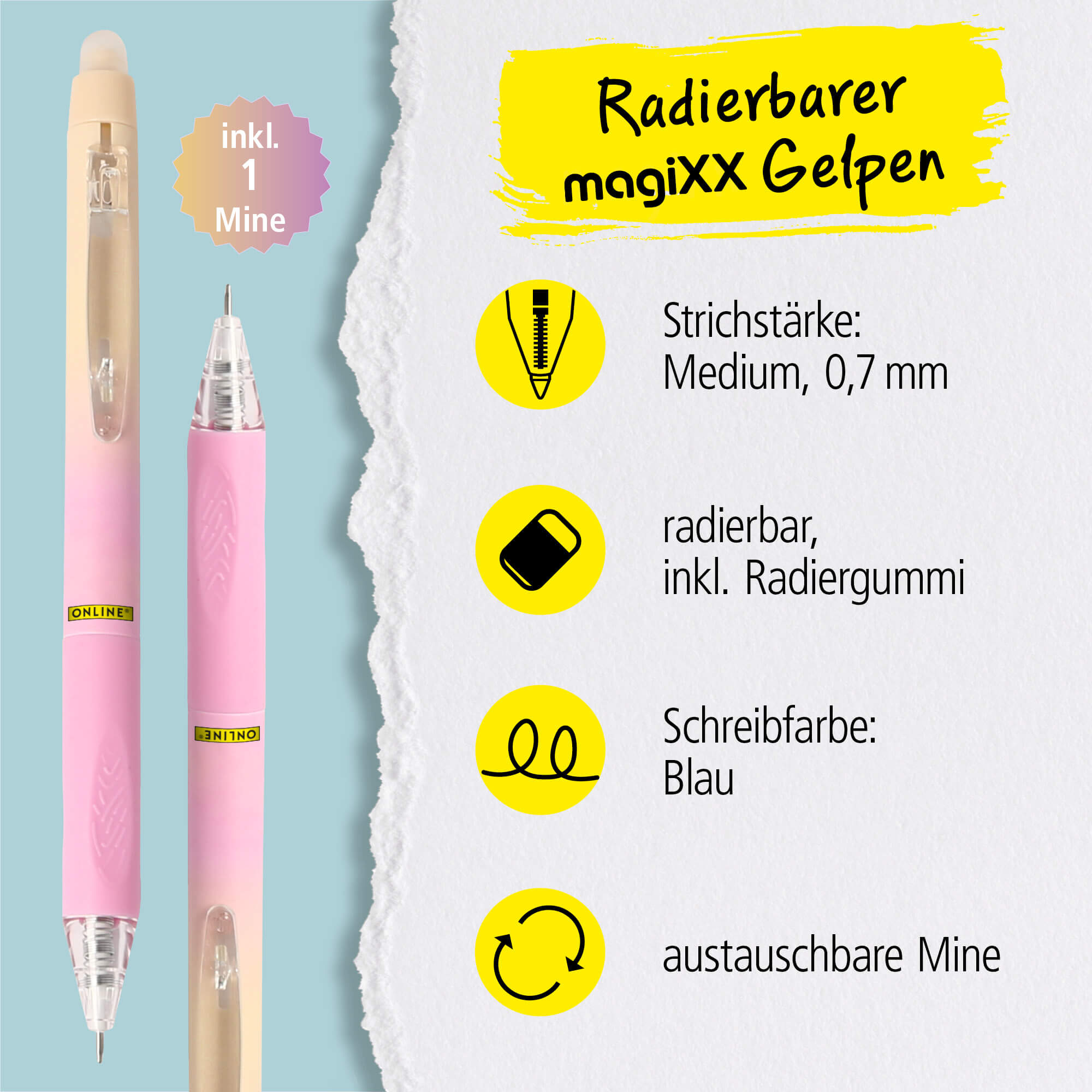 Gelschreiber magiXX Design Cotton Peach