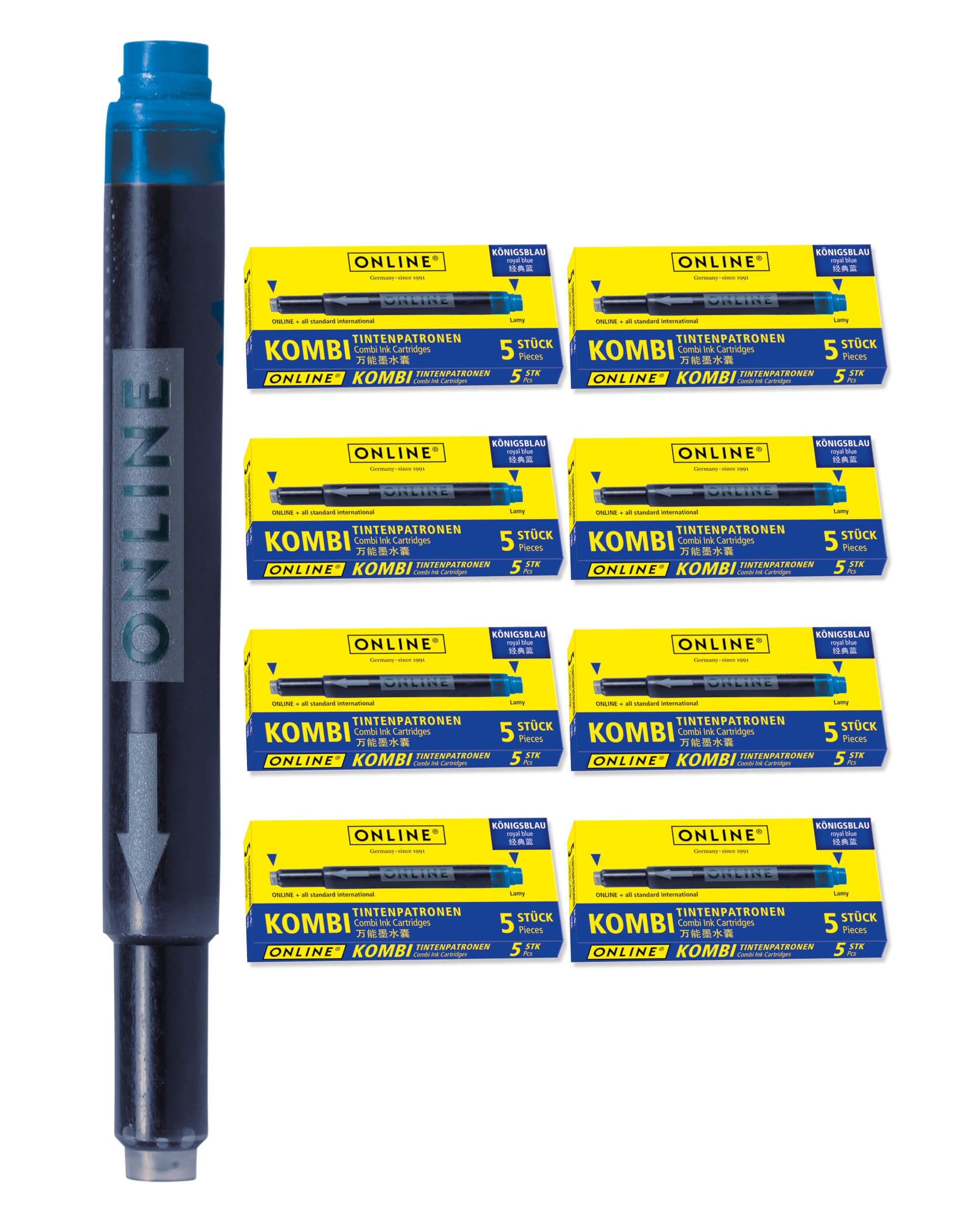 Combi Ink Cartridge Maxi Package, 8 pcs. Combi Ink Cartridge Maxi Package, 8 pcs.