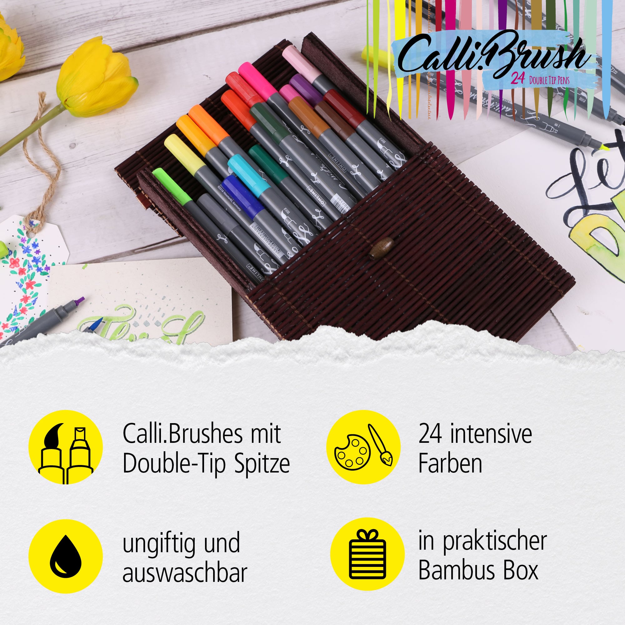 Set Calli.Brush 24 colours