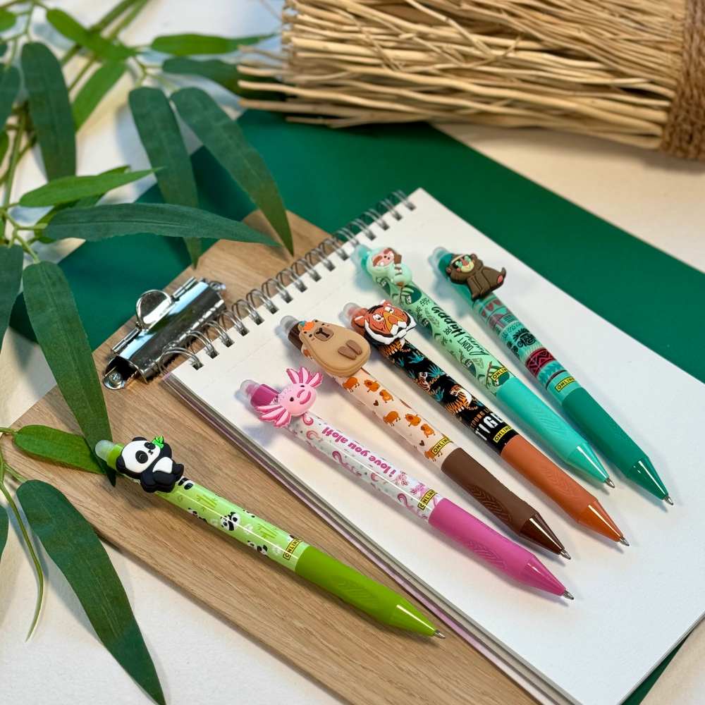 ONLINE Radierbare Gelschreiber ONLINE magiXX Fun Animals, 6er-Pack