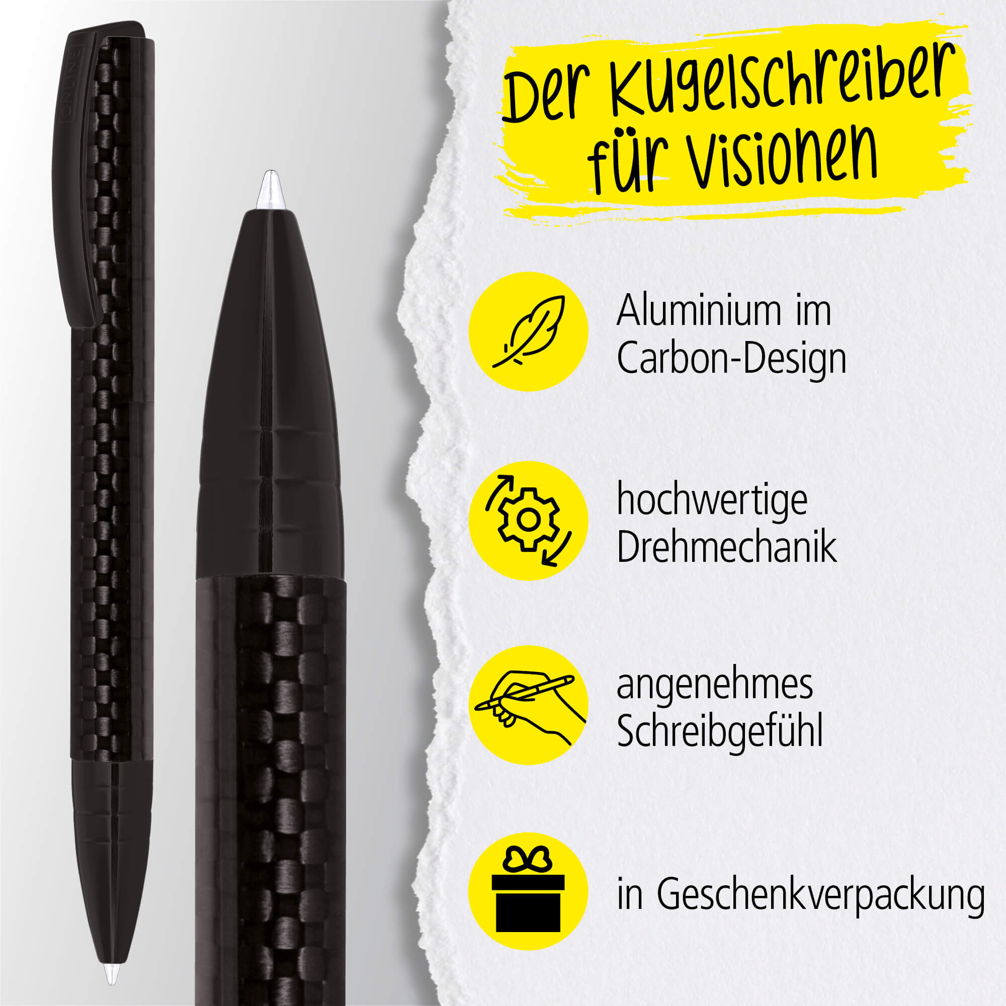 Kugelschreiber Vision Classic Carbon