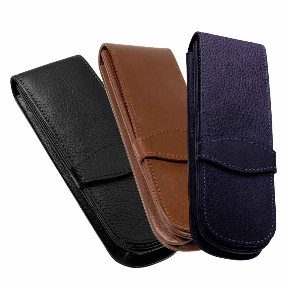 Leather Case for 2 Pens Leather Case for 2 Pens