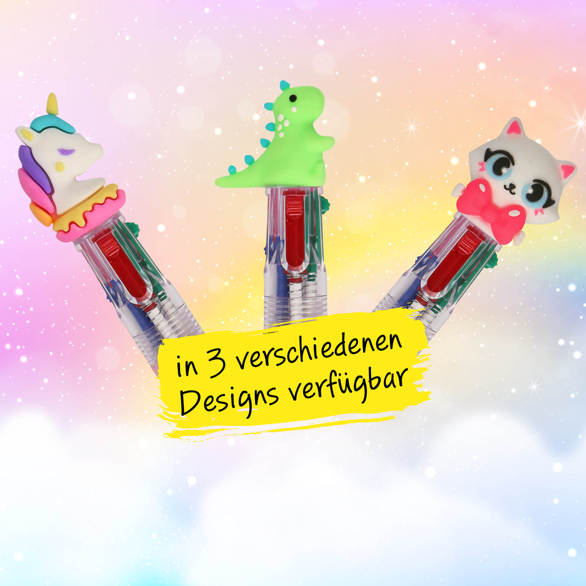 Mini Multipen Unicorn Kugelschreiber