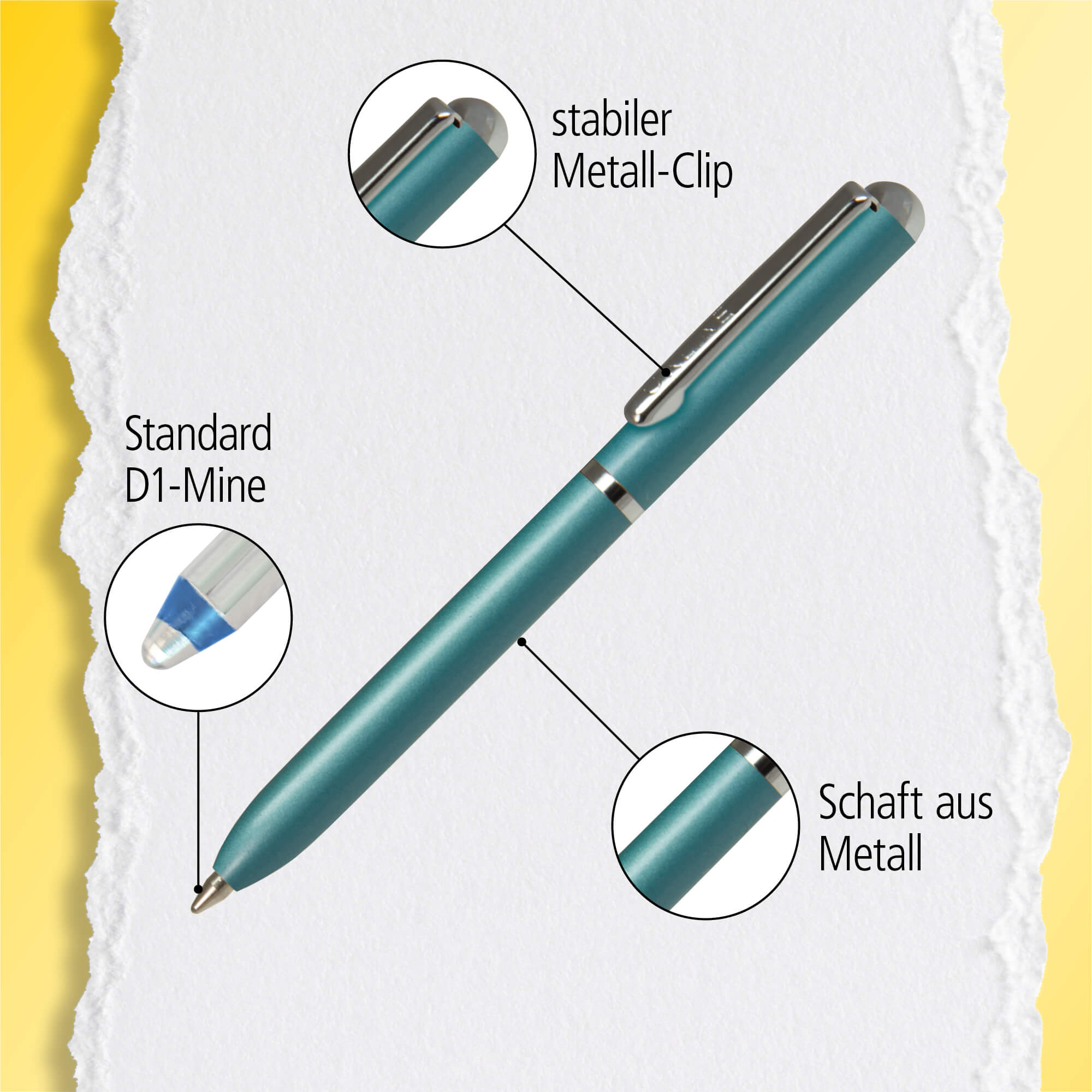 Twist Ballpen Mini Portemonnaie