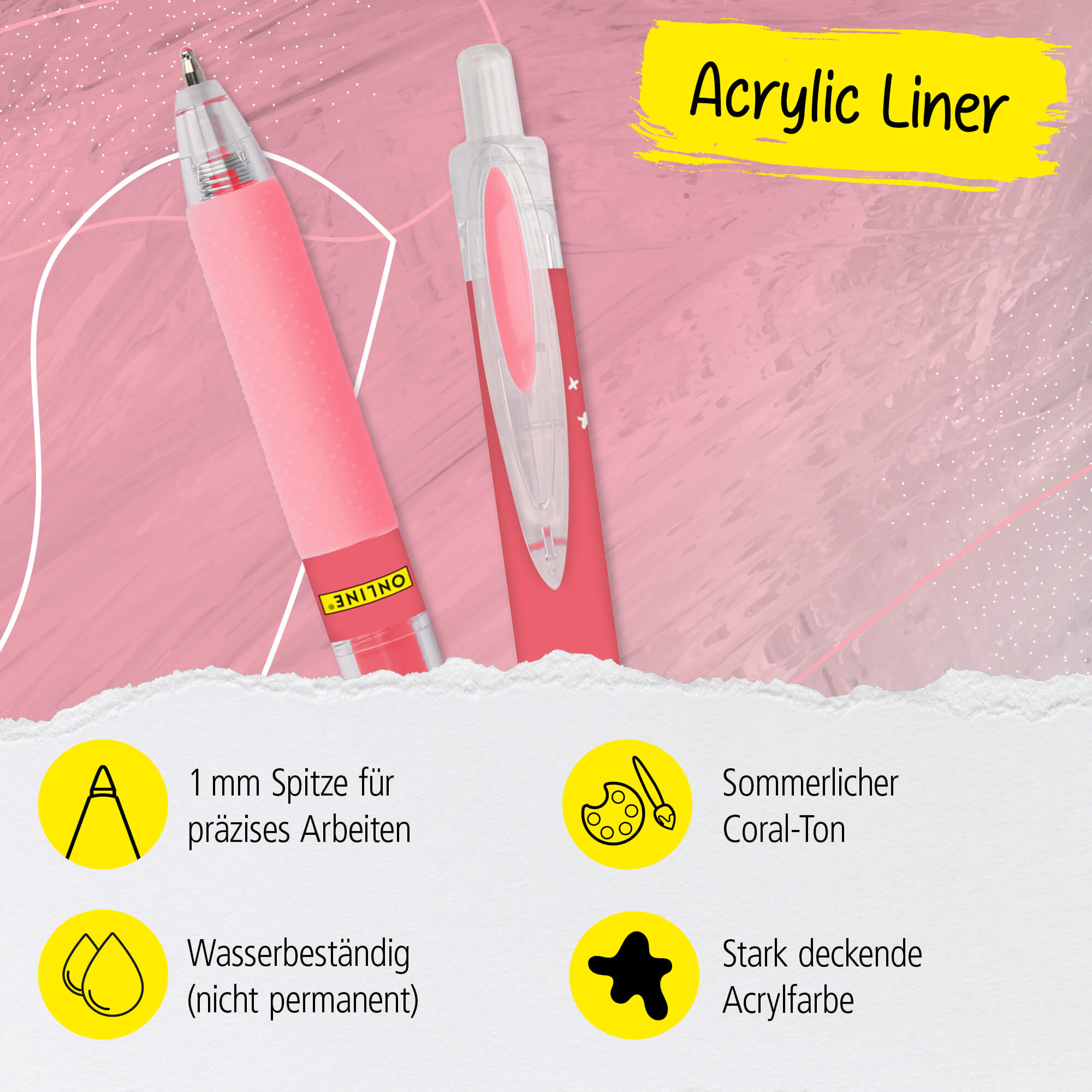 Acrylic Liner Coral