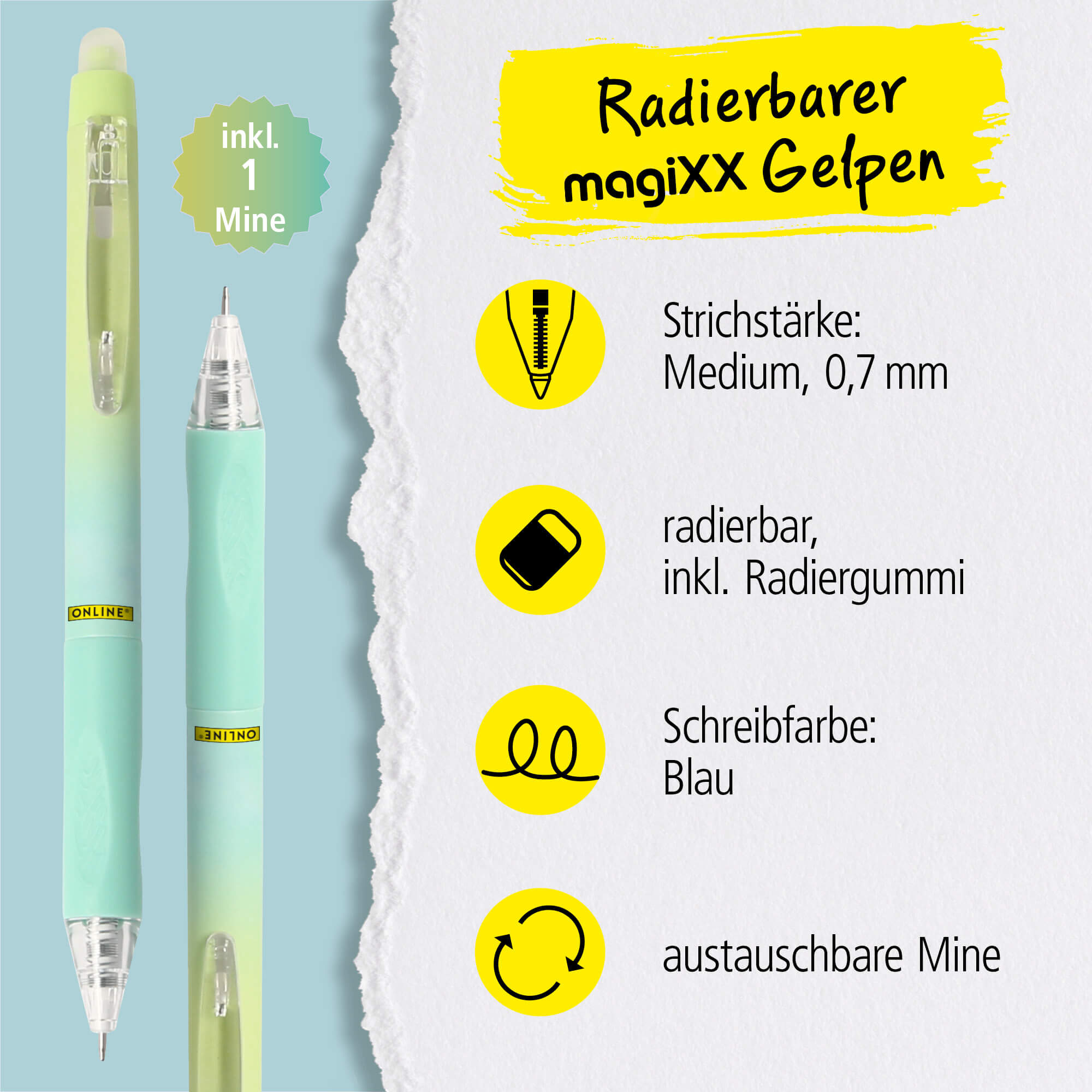 Gelschreiber magiXX Design Fresh Fade
