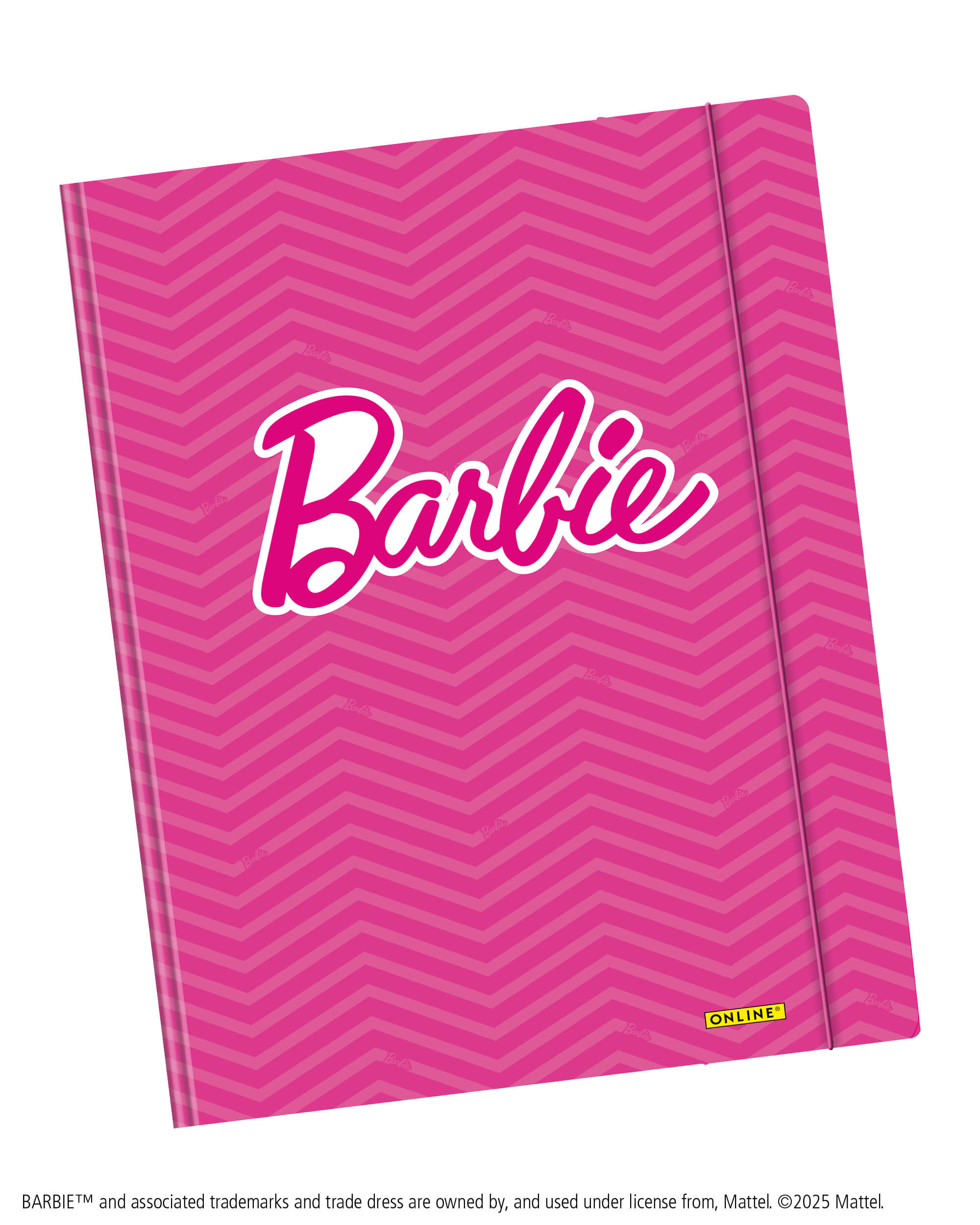 Elasticated Folder DIN A4 Barbie Pink