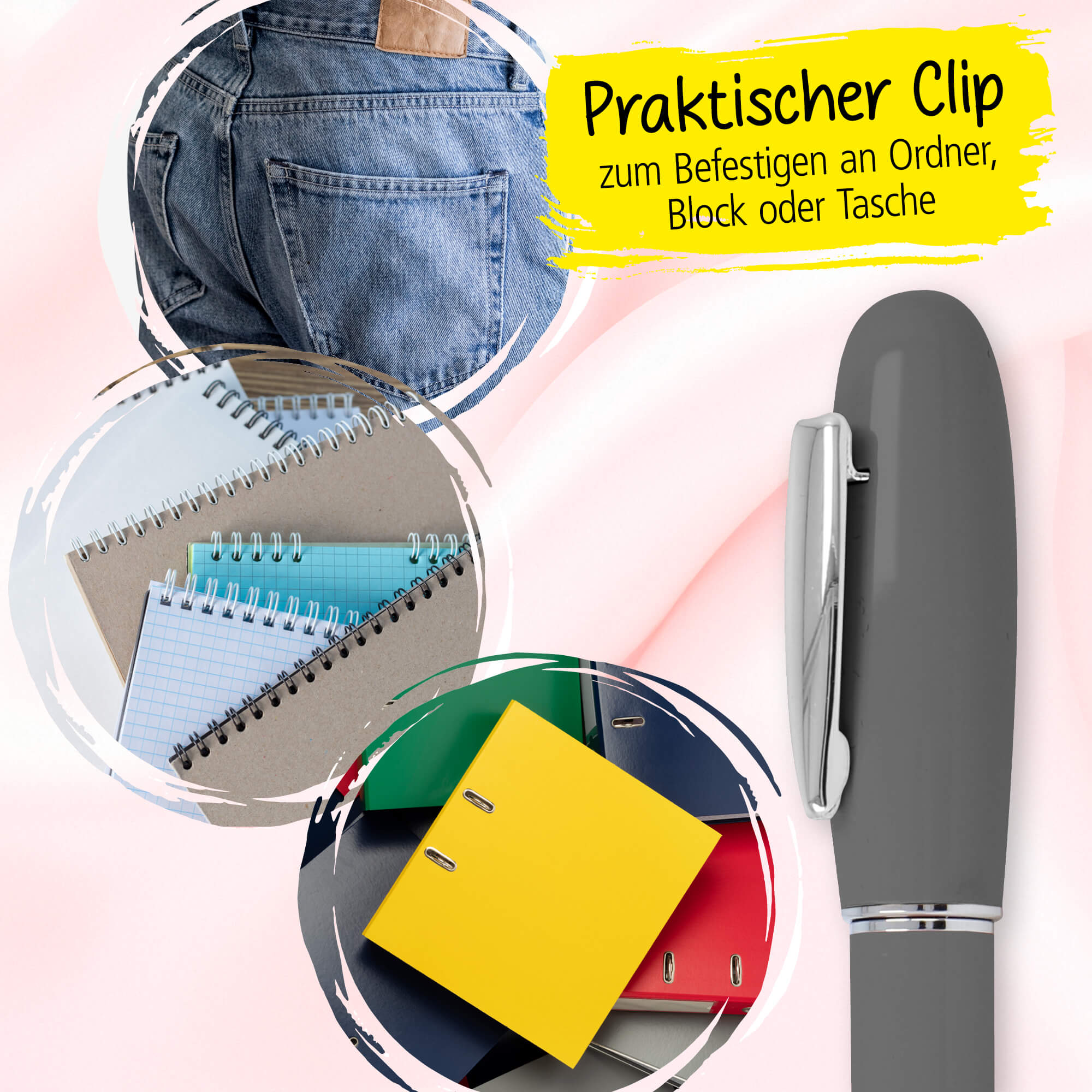 Kugelschreiber Highway Rose