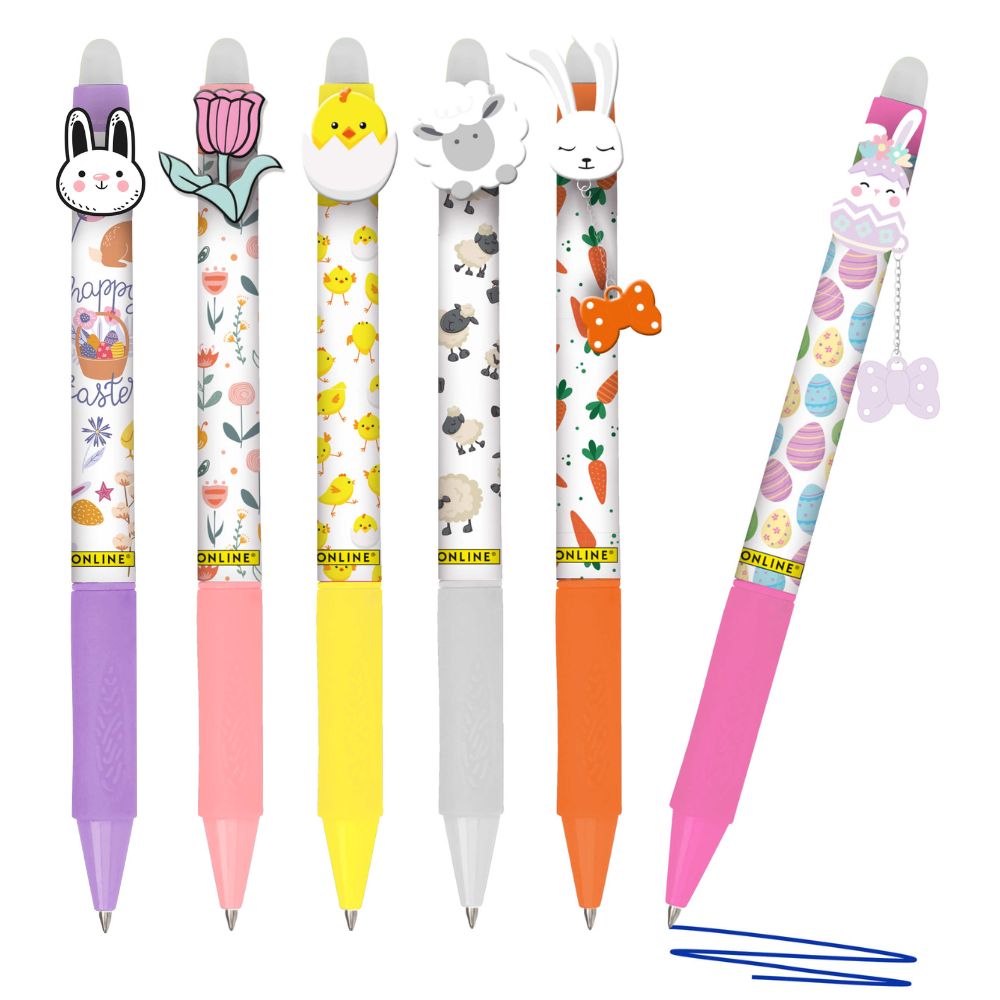 Erasable Gelpen ONLINE magiXX Fun Spring, 6 pcs. Erasable Gelpen ONLINE magiXX Fun Spring, 6 pcs.