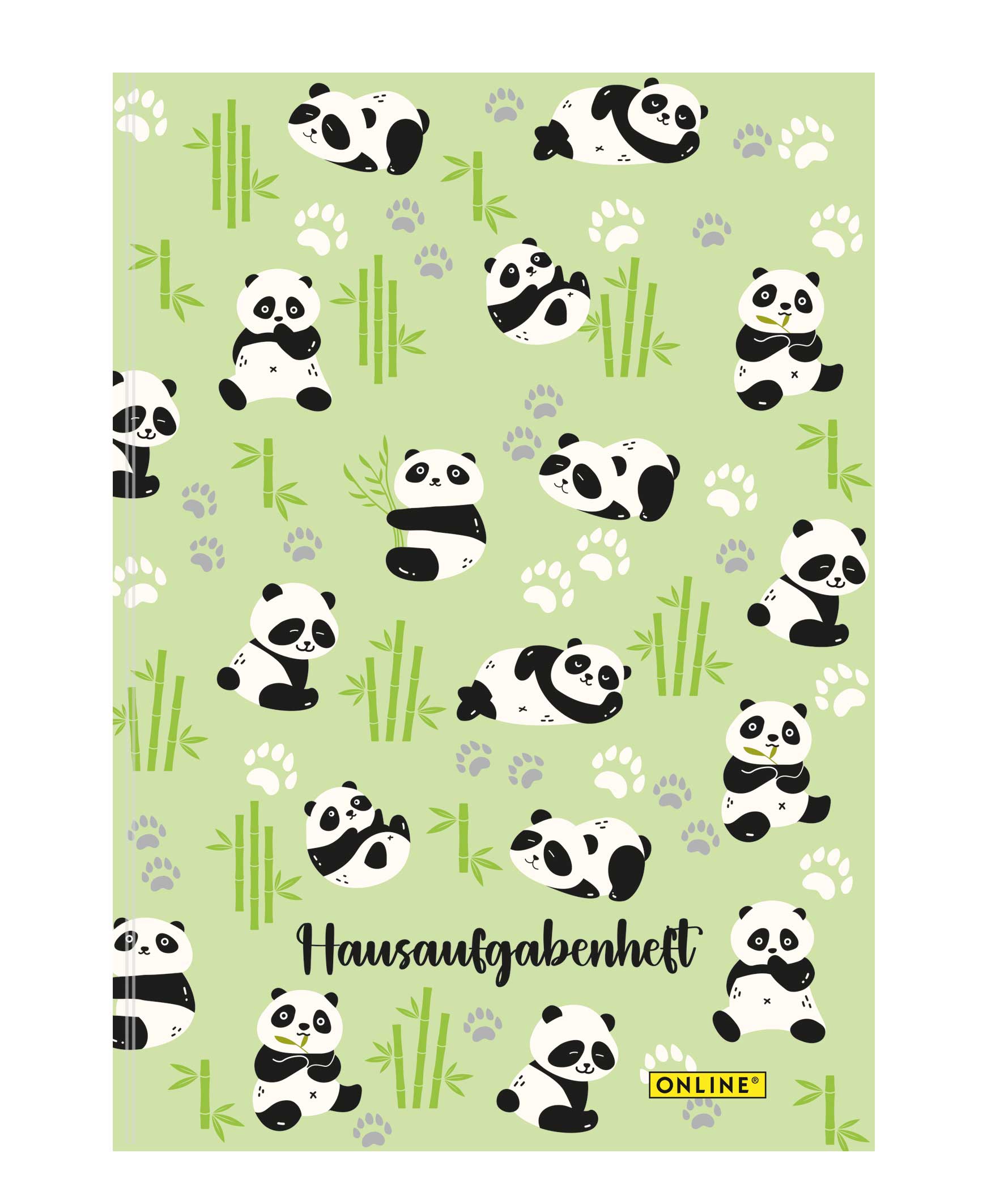 Hausaufgabenheft A5 Panda