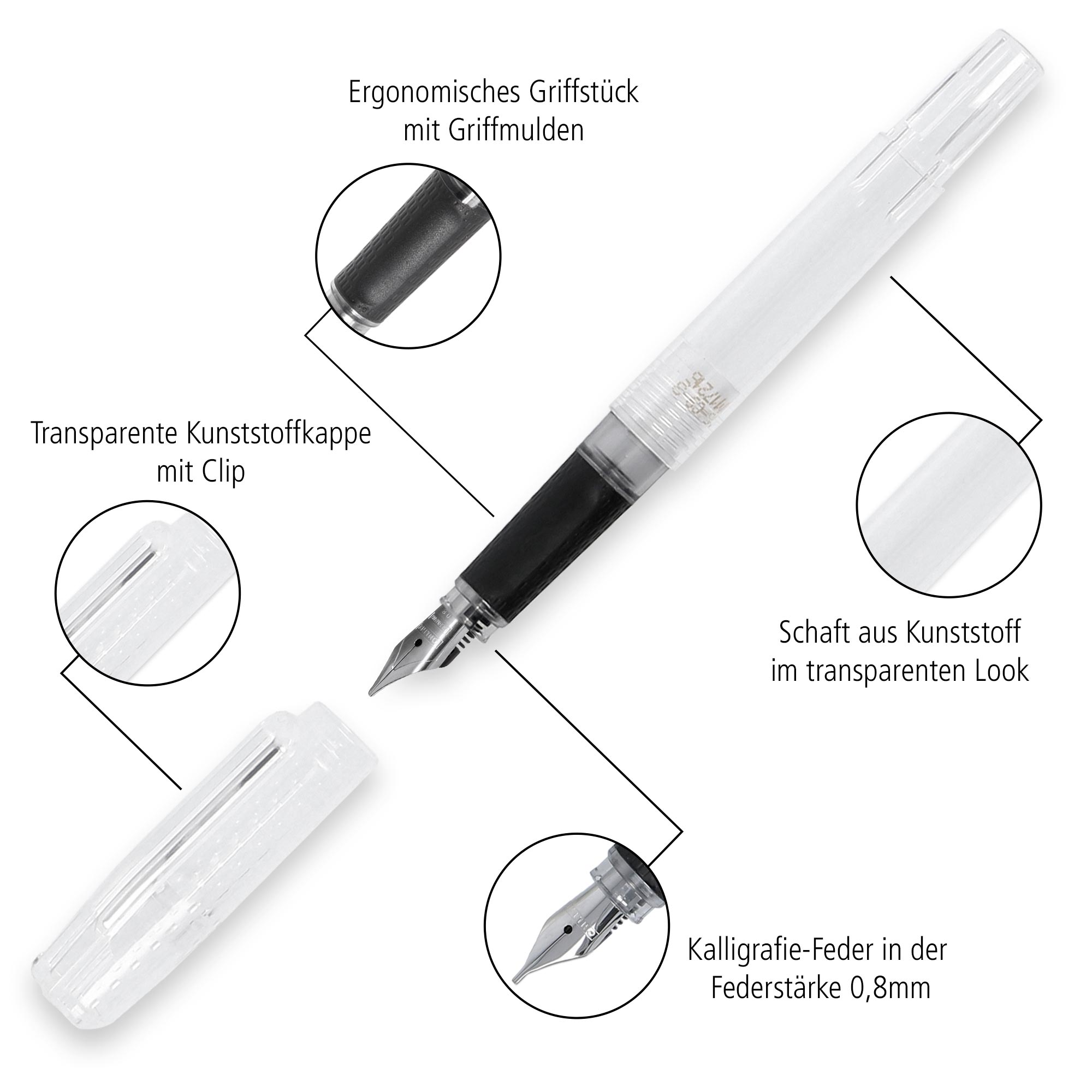 Fountain Pen Bachelor Ice