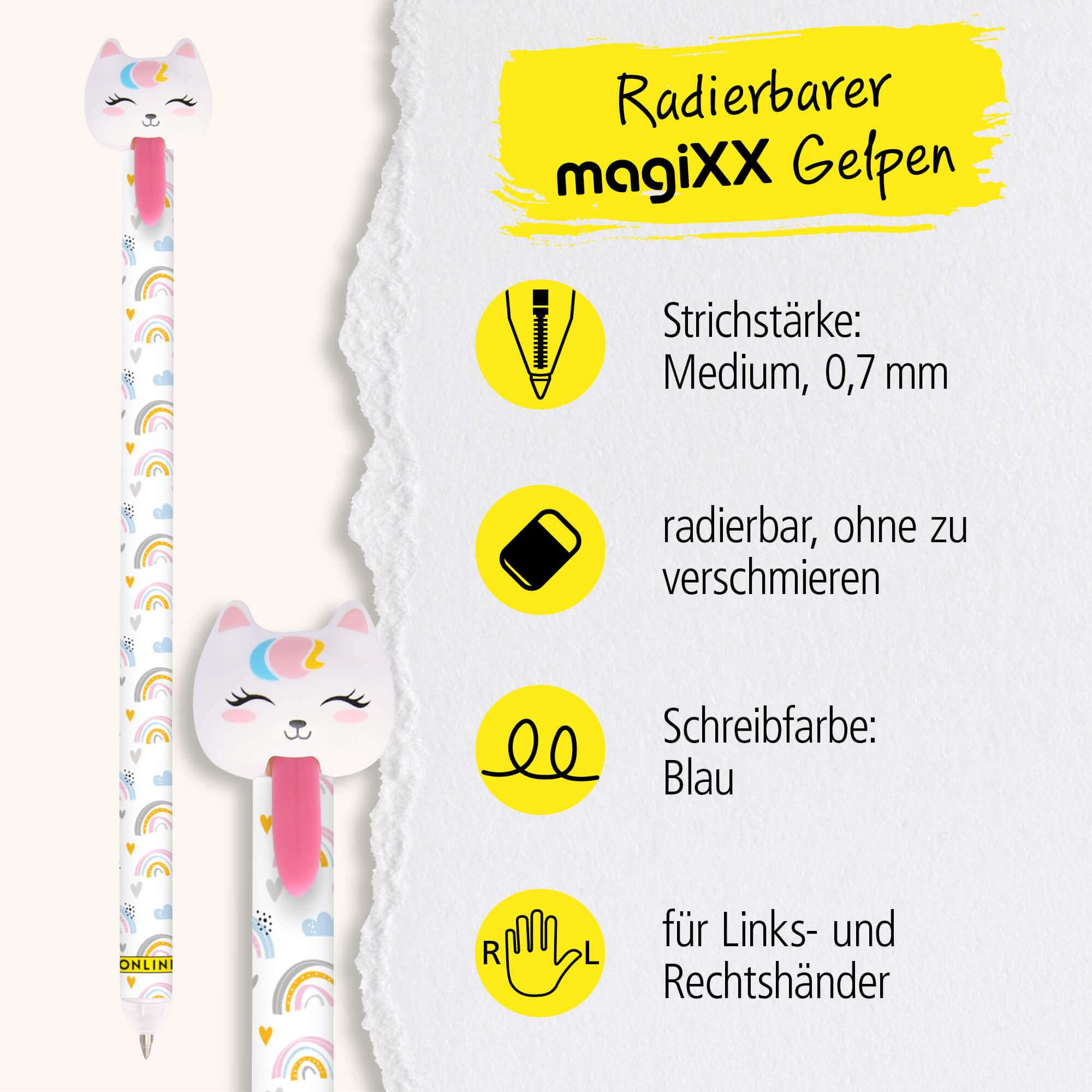 Gelschreiber magiXX Zip Cat Dream