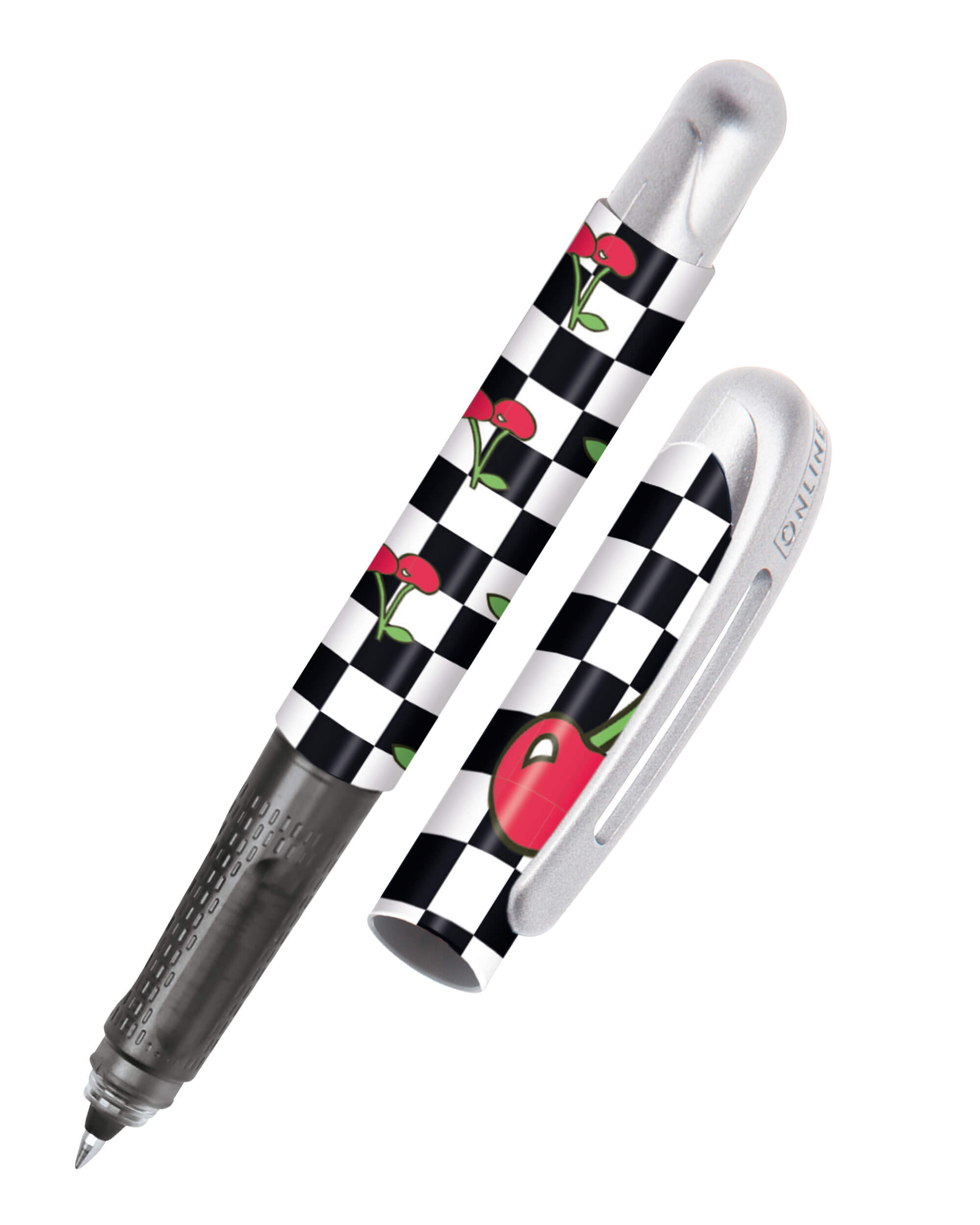 Tintenroller mit Kirschen