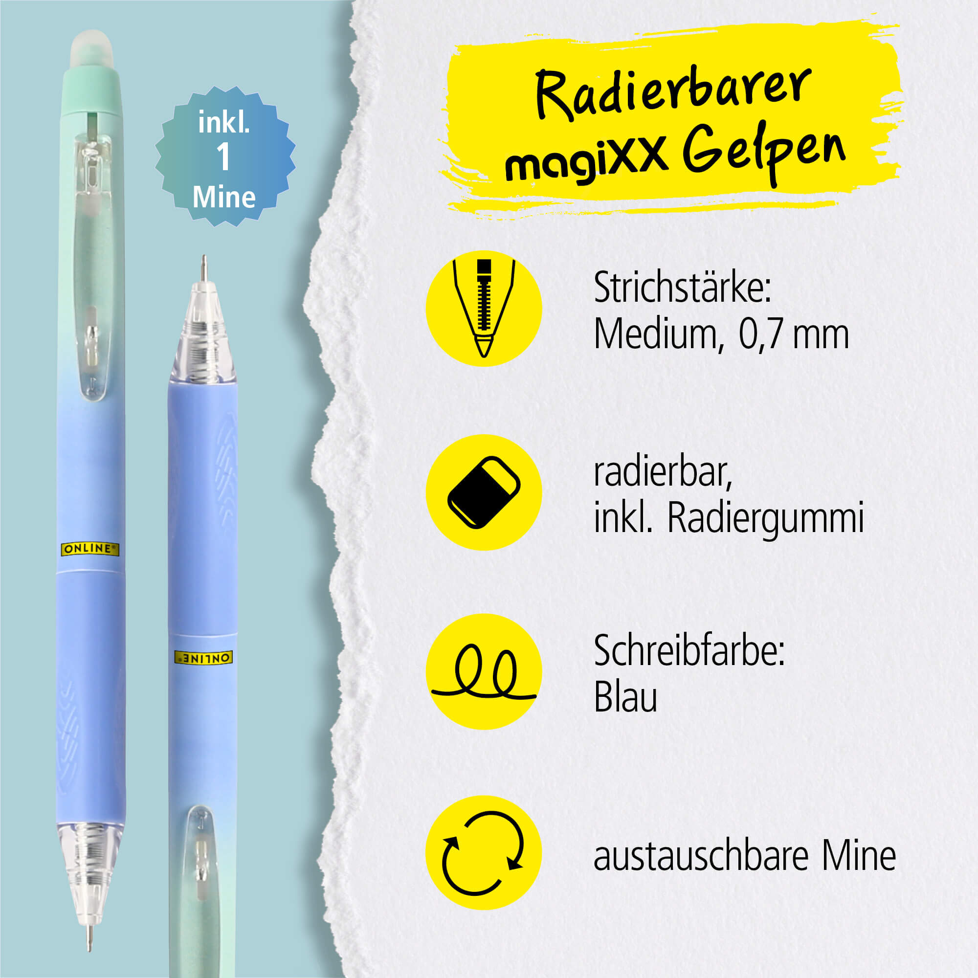 Gelschreiber magiXX Design Ocean Breeze