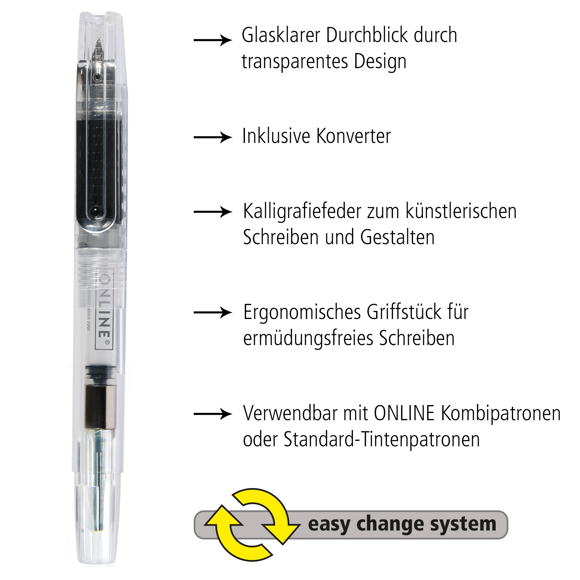 Fountain Pen Bachelor Ice