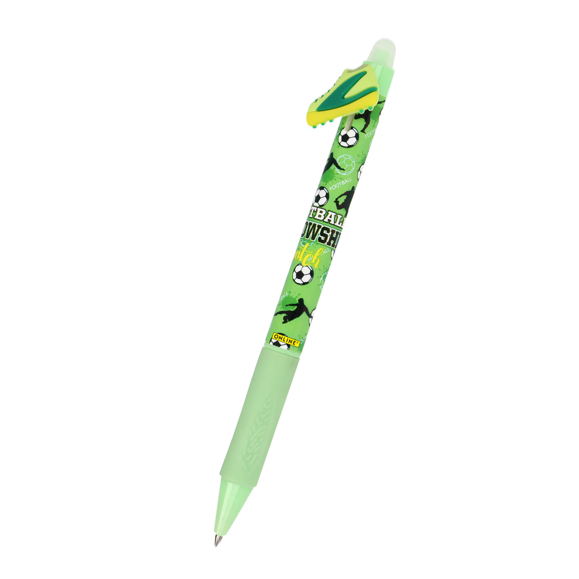 Erasable gel pen ONLINE magiXX Fun Football Green